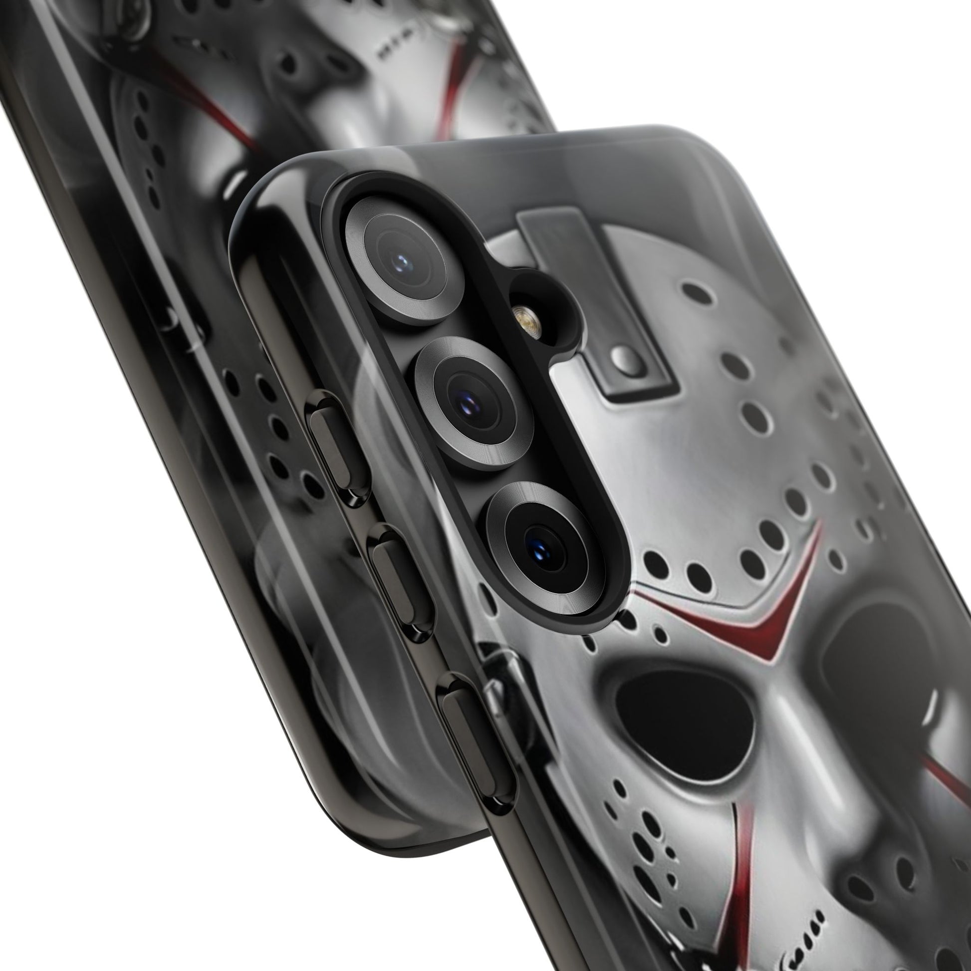 Friday the 13th Jason's Mask Tough Cases for iPhones, Samsung, and Pixel