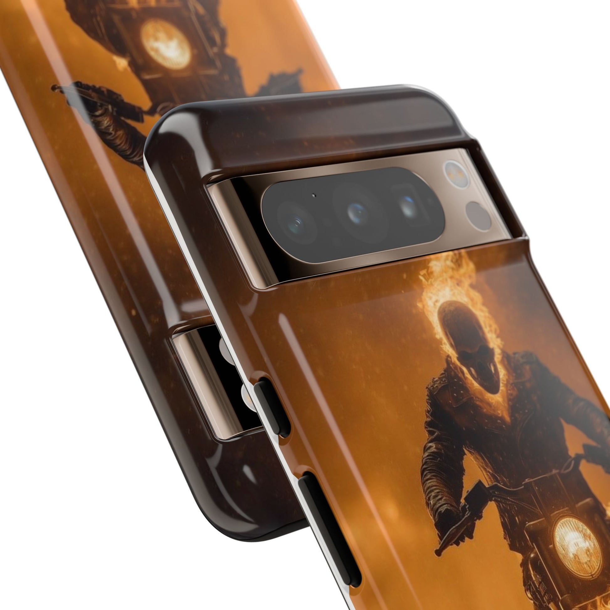 Marvel's Ghostrider Tough Cases for iPhones, Samsung, and Pixel