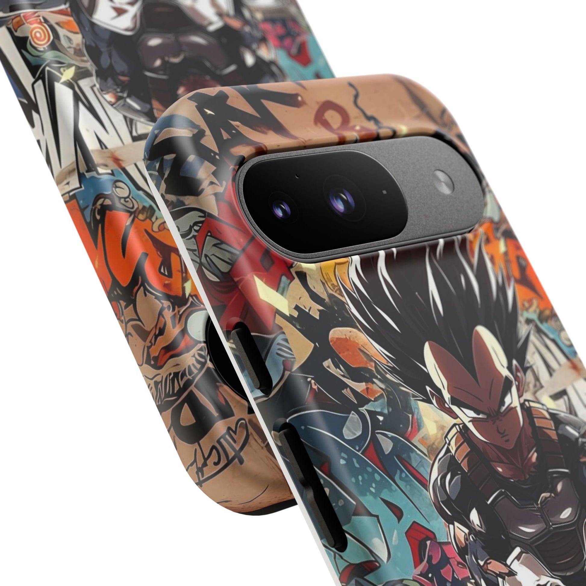 Anime Vegeta Dragon ball Z Tough Cases for iPhones, Samsung, and Pixel