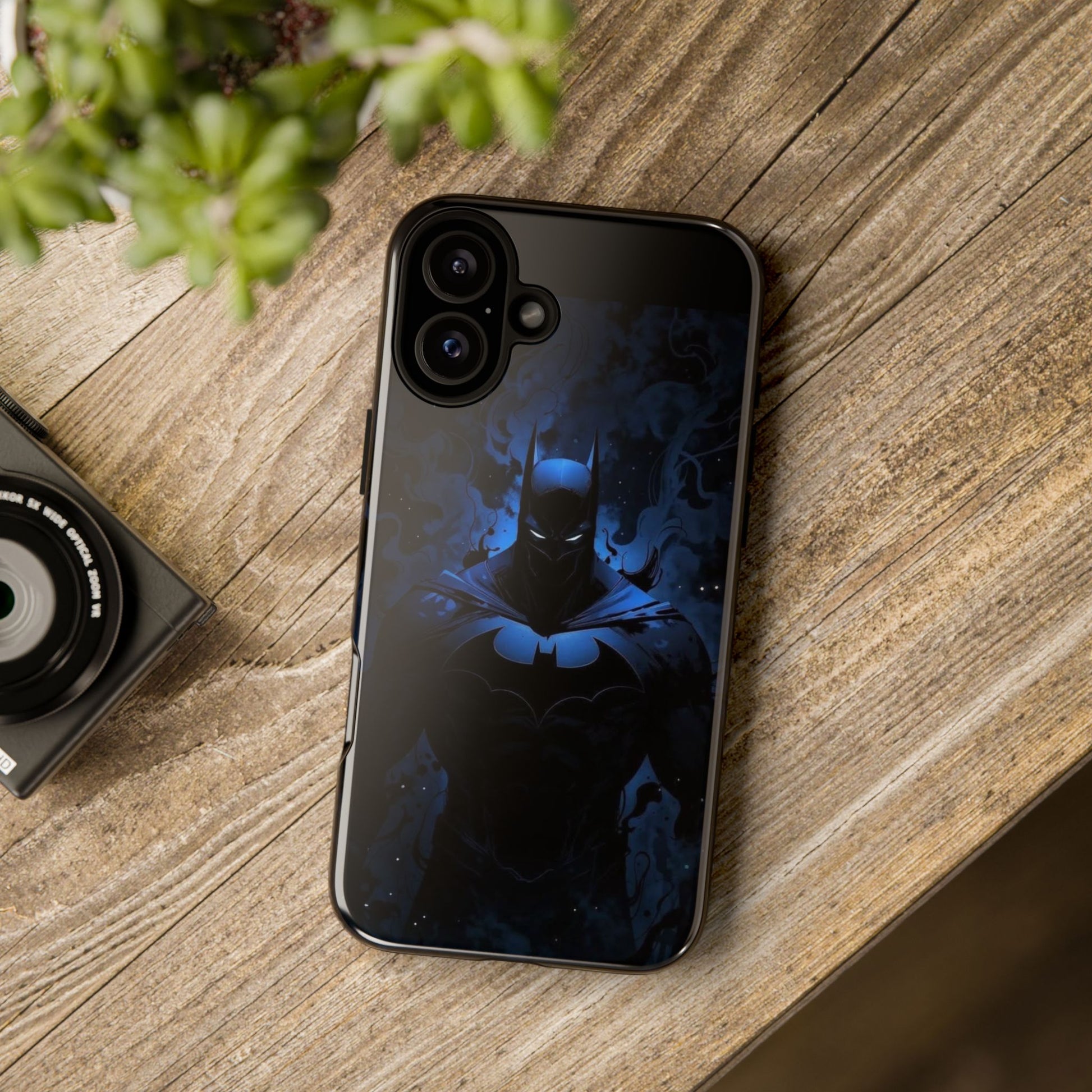 Dark Knight Batman Tough Cases for iPhones, Samsung, and Pixel