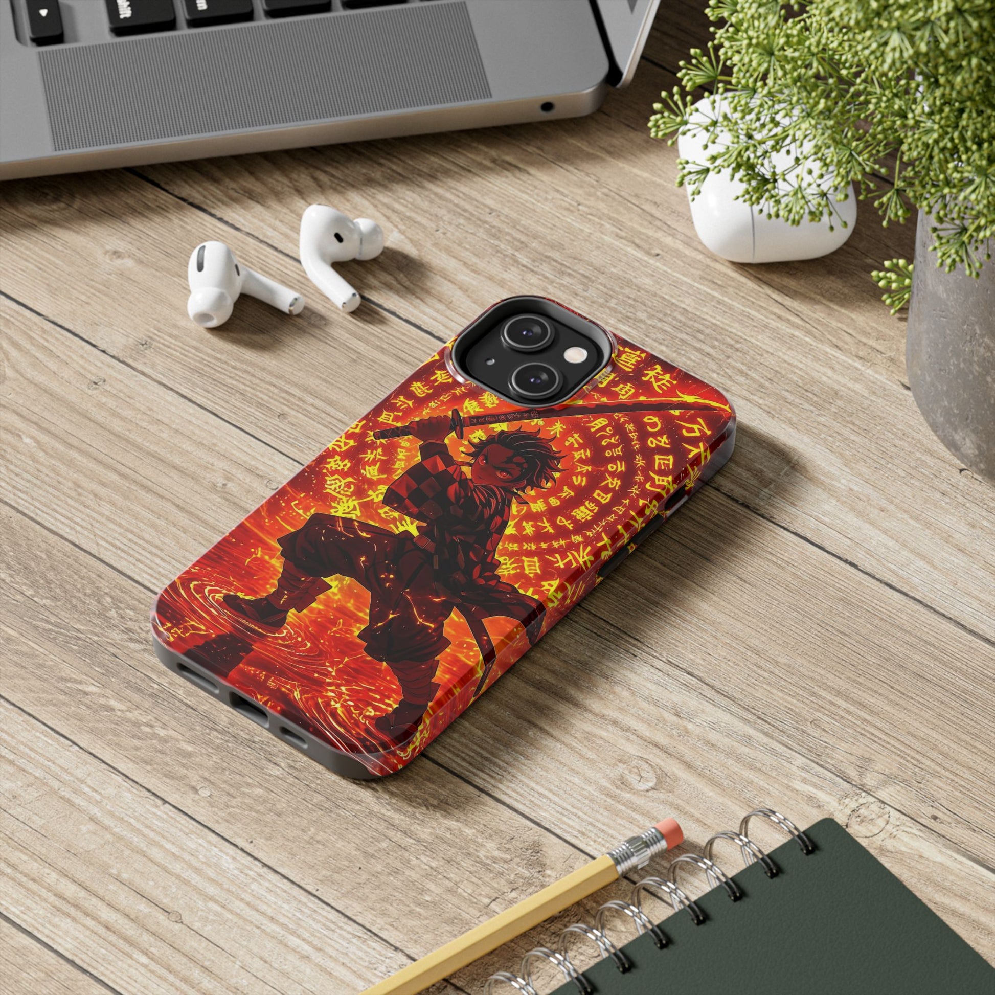 Anime Demon Slayer Tanjiro Phone Cases for iPhones & Samsung Phones