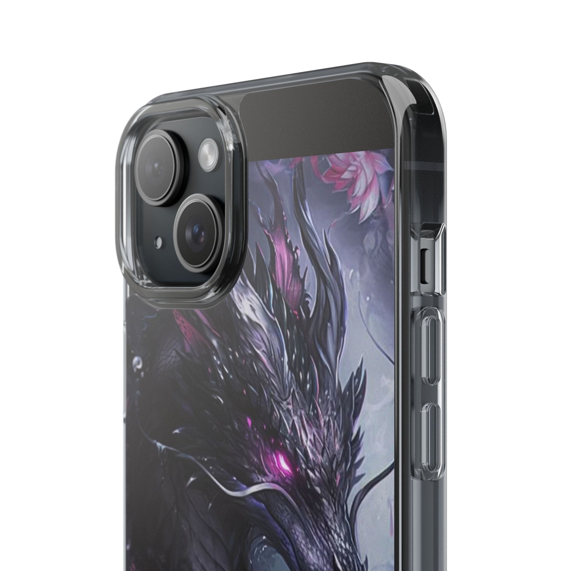 Phone Cases, Purple Dragon Design, iPhone Samsung Case, Protective Cover, Unique