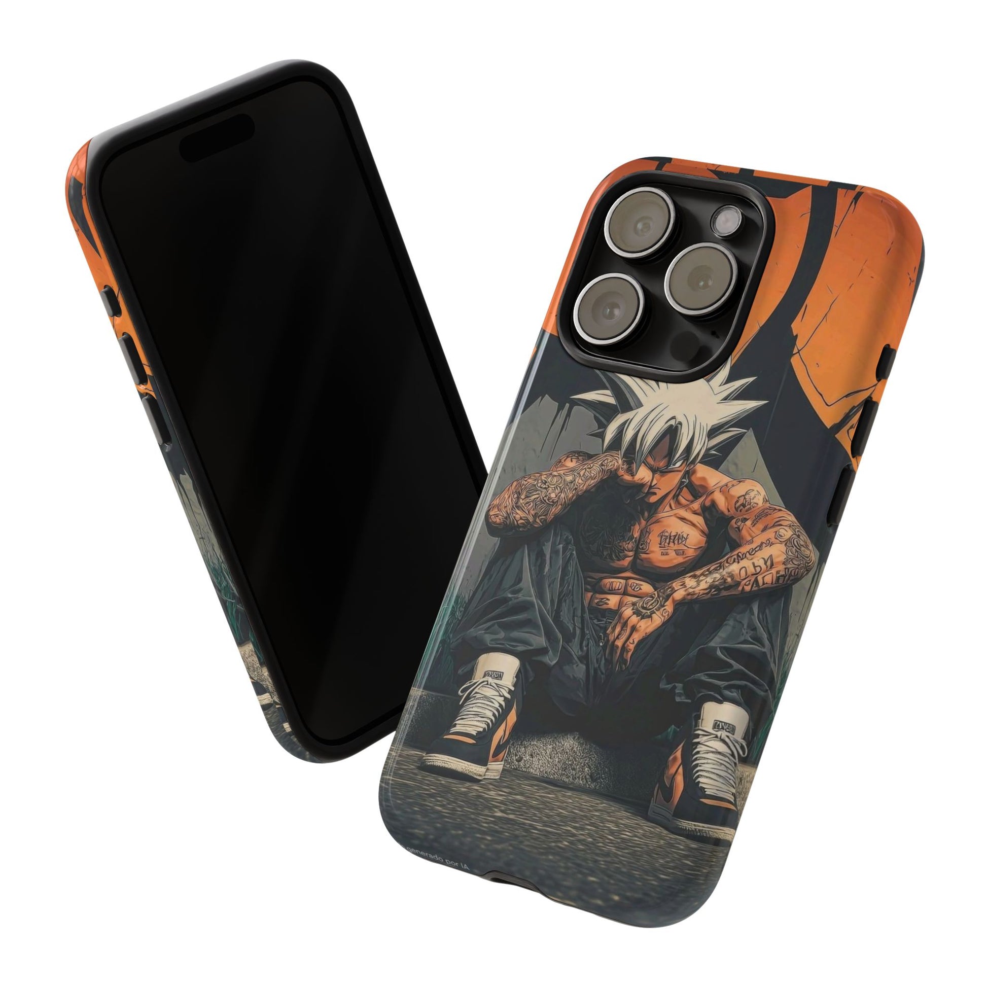 Anime DBZ Thug Tough Cases for iPhones, Samsung, and Pixel