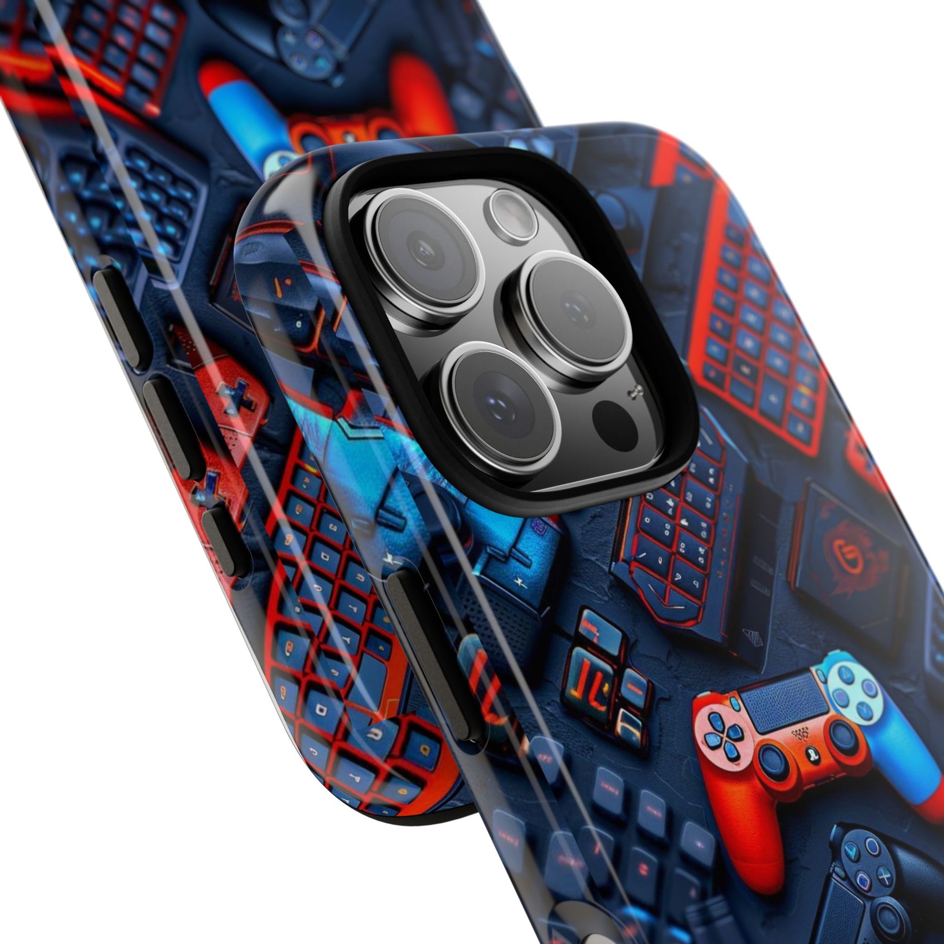Gamer Themed Controllers Tough Cases for iPhones, Samsung, and Pixel