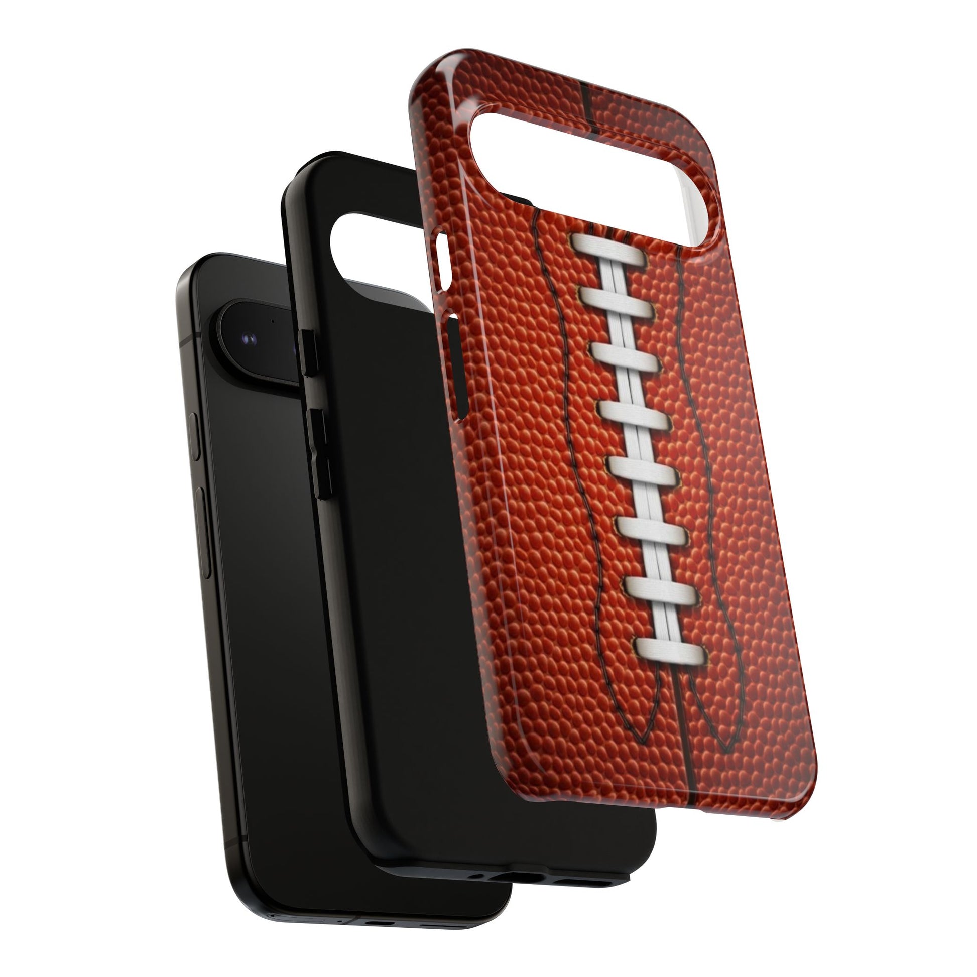 Football Pigskin Print Tough Cases for iPhones, Samsung, and Pixel