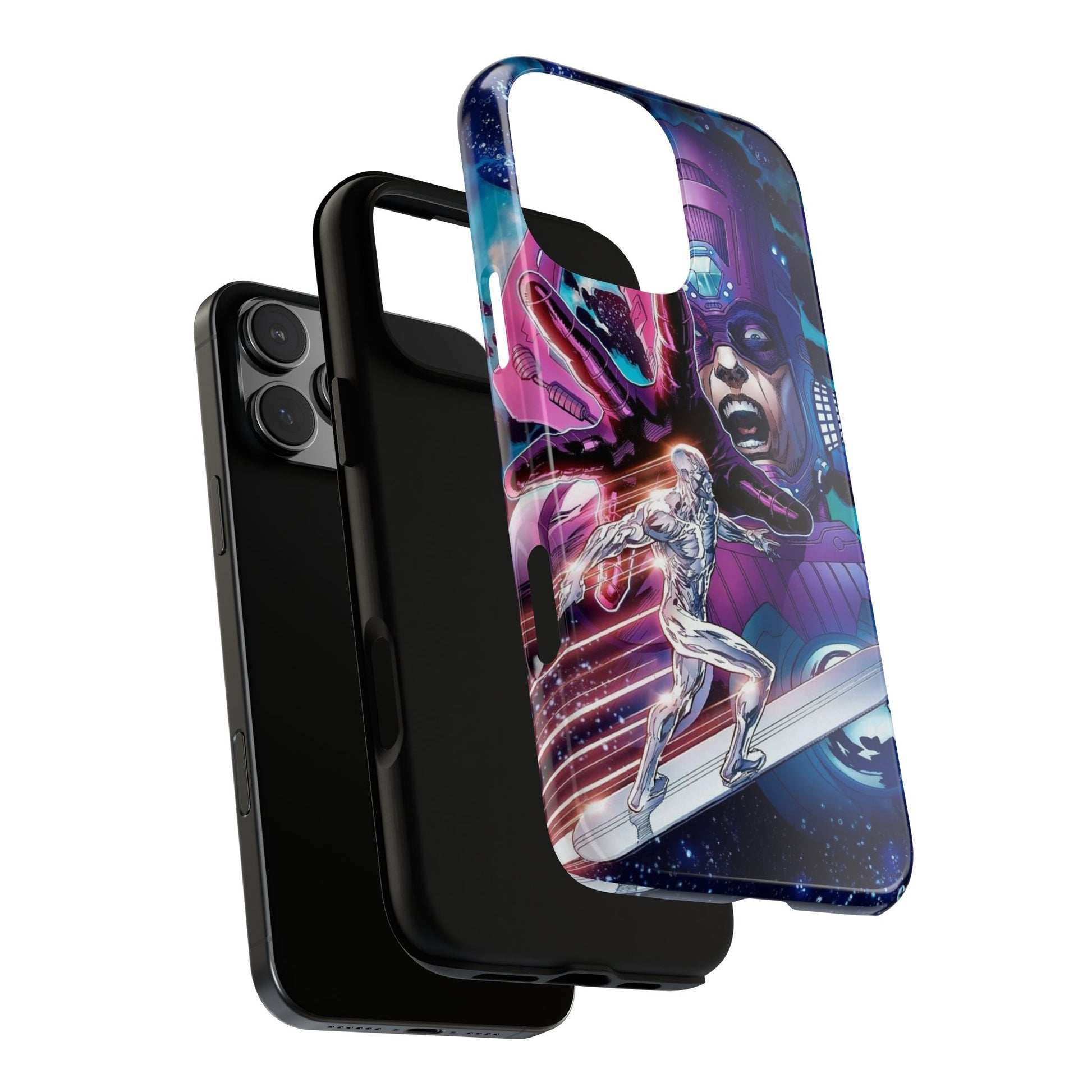 Galactus x Silver Surfer Marvel Phone Case, Tough Cases for iPhones, Samsung, and Pixel