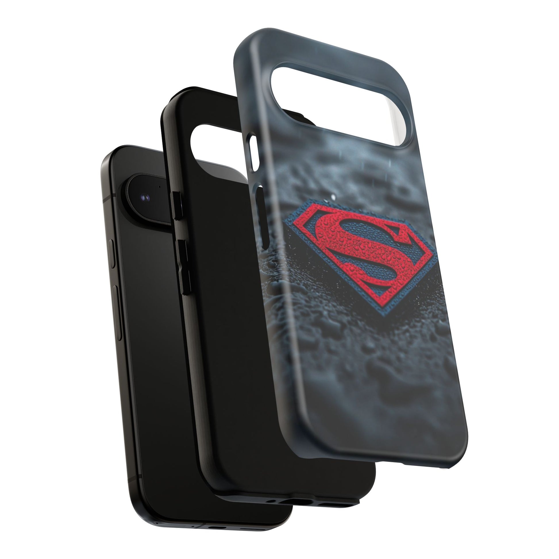 Superman Logo Tough Cases for iPhones, Samsung, and Pixel