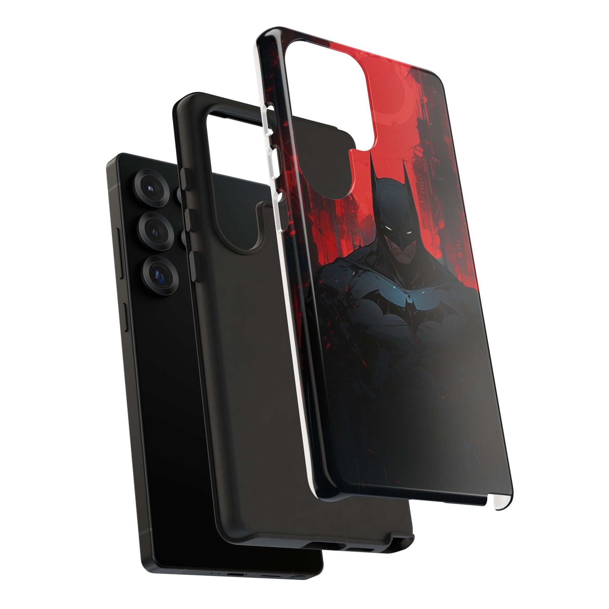 The Dark Knight Batman Tough Cases for iPhones, Samsung, and Pixel