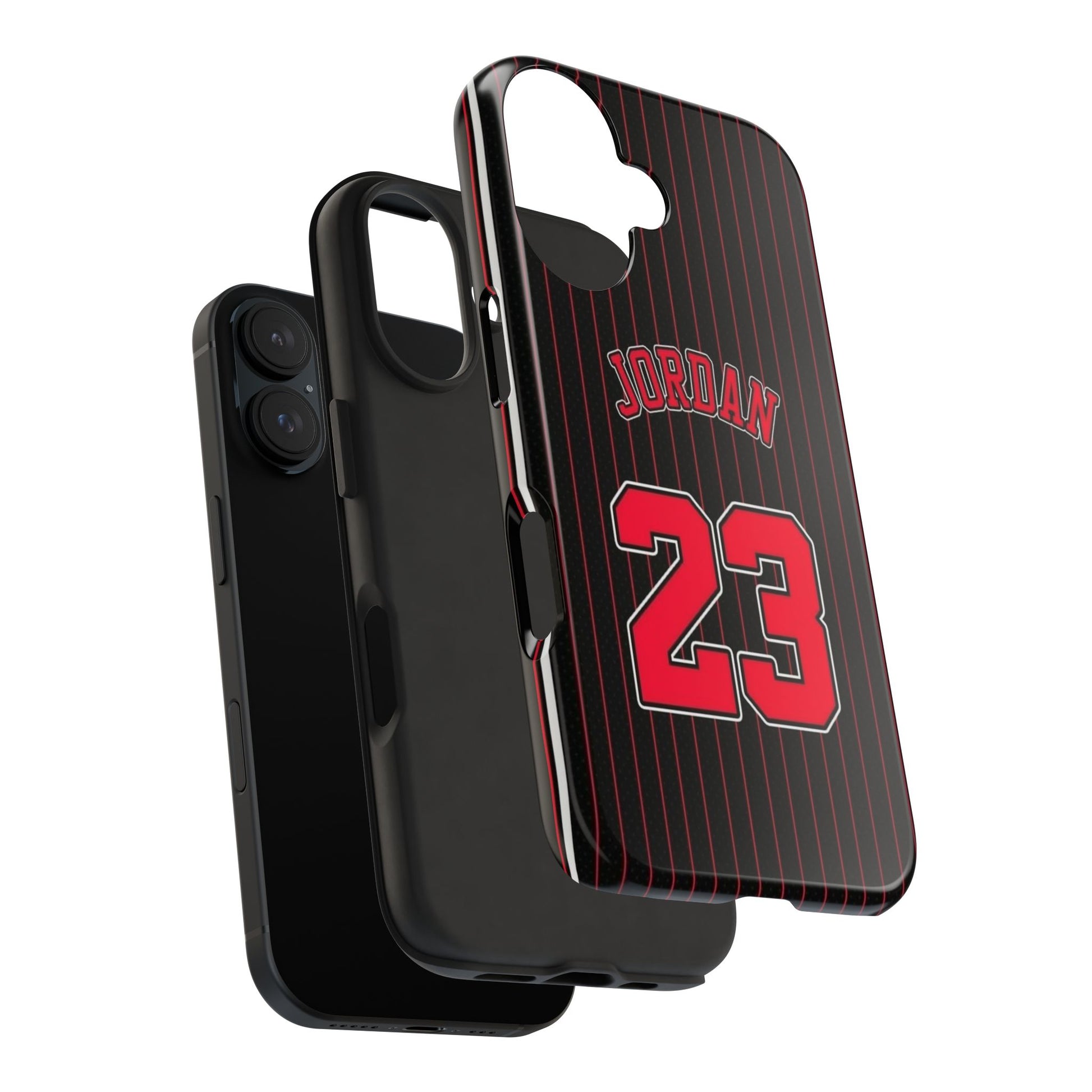 Sports Pinstripe 23 Jersey Phone Cases for iPhone & Samsung Galaxy Phones
