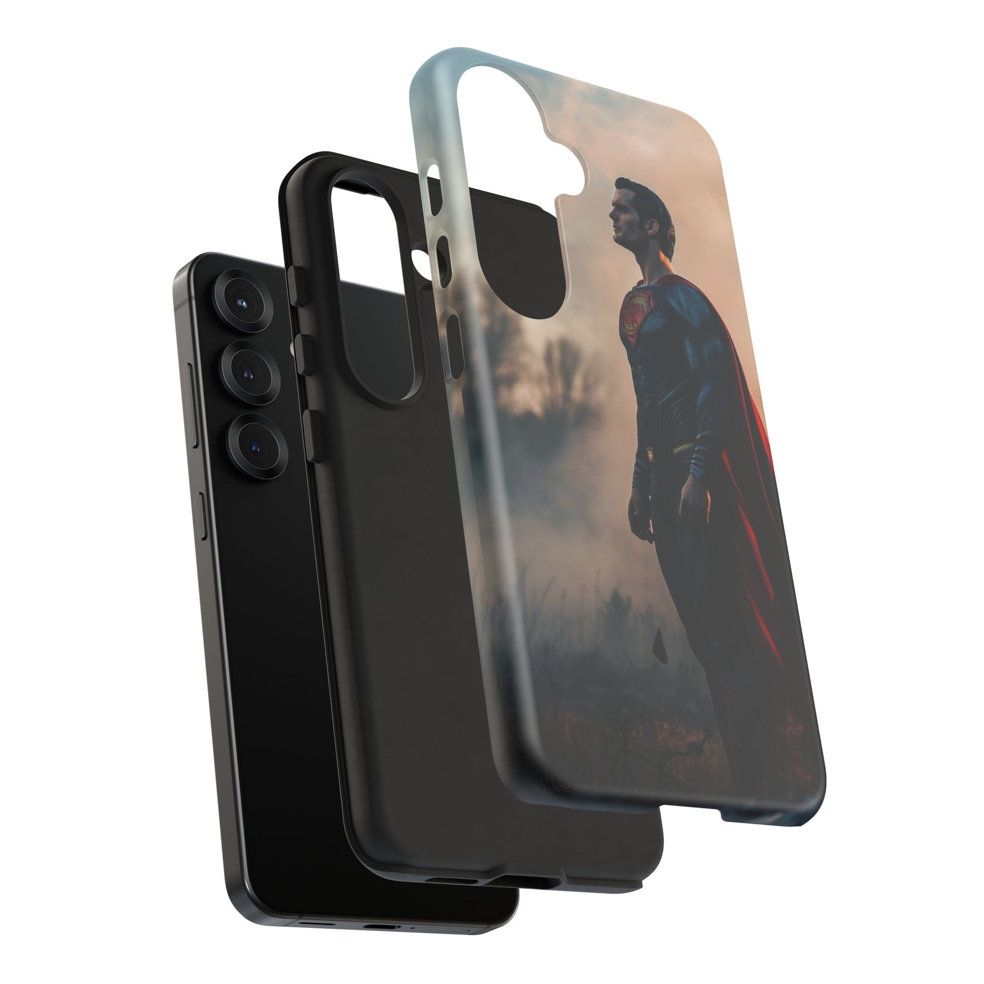 Henry Cavil Superman Tough Cases for iPhones, Samsung, and Pixel