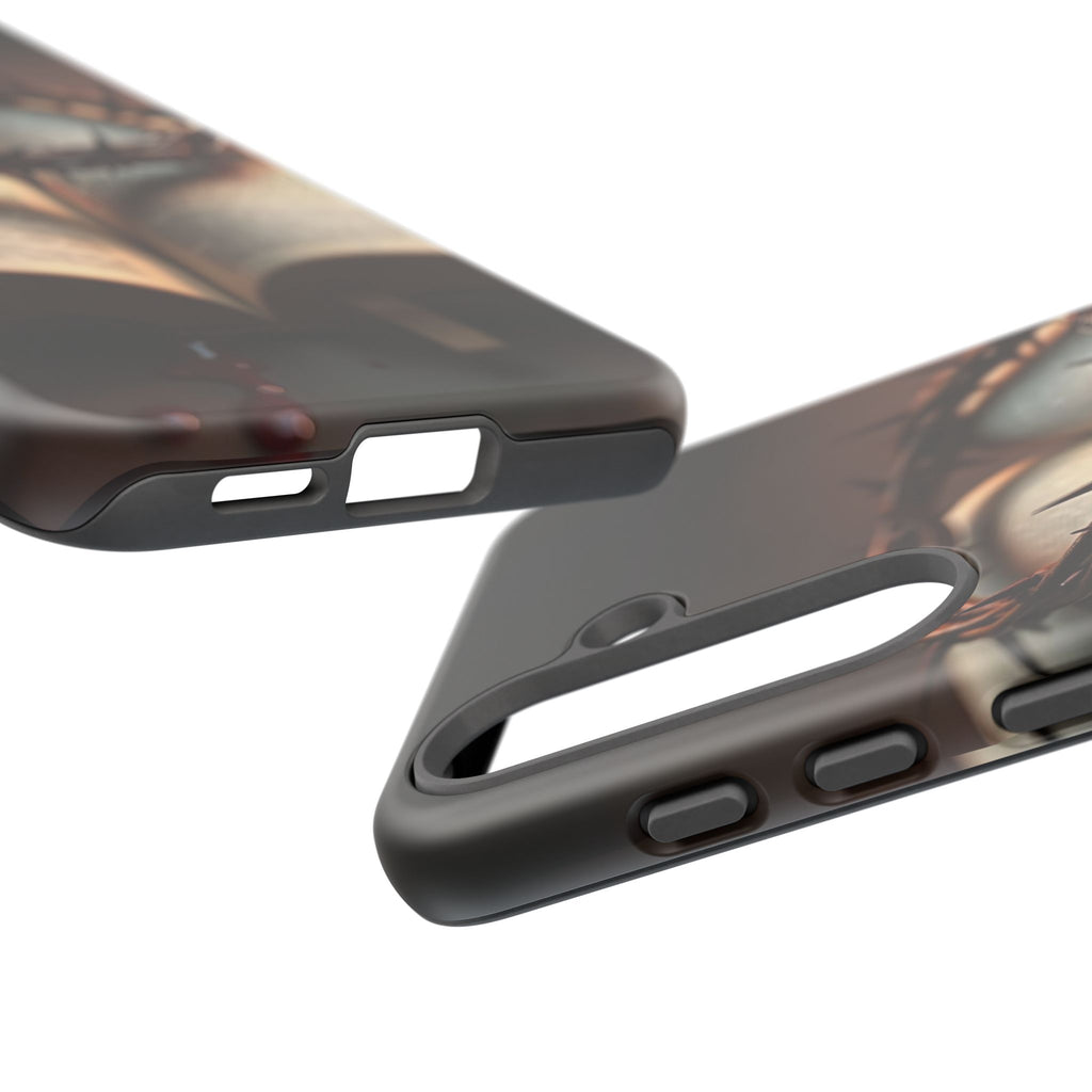Crown of Thorns and Bible Christian Tough Cases for iPhones, Samsung, and Pixel