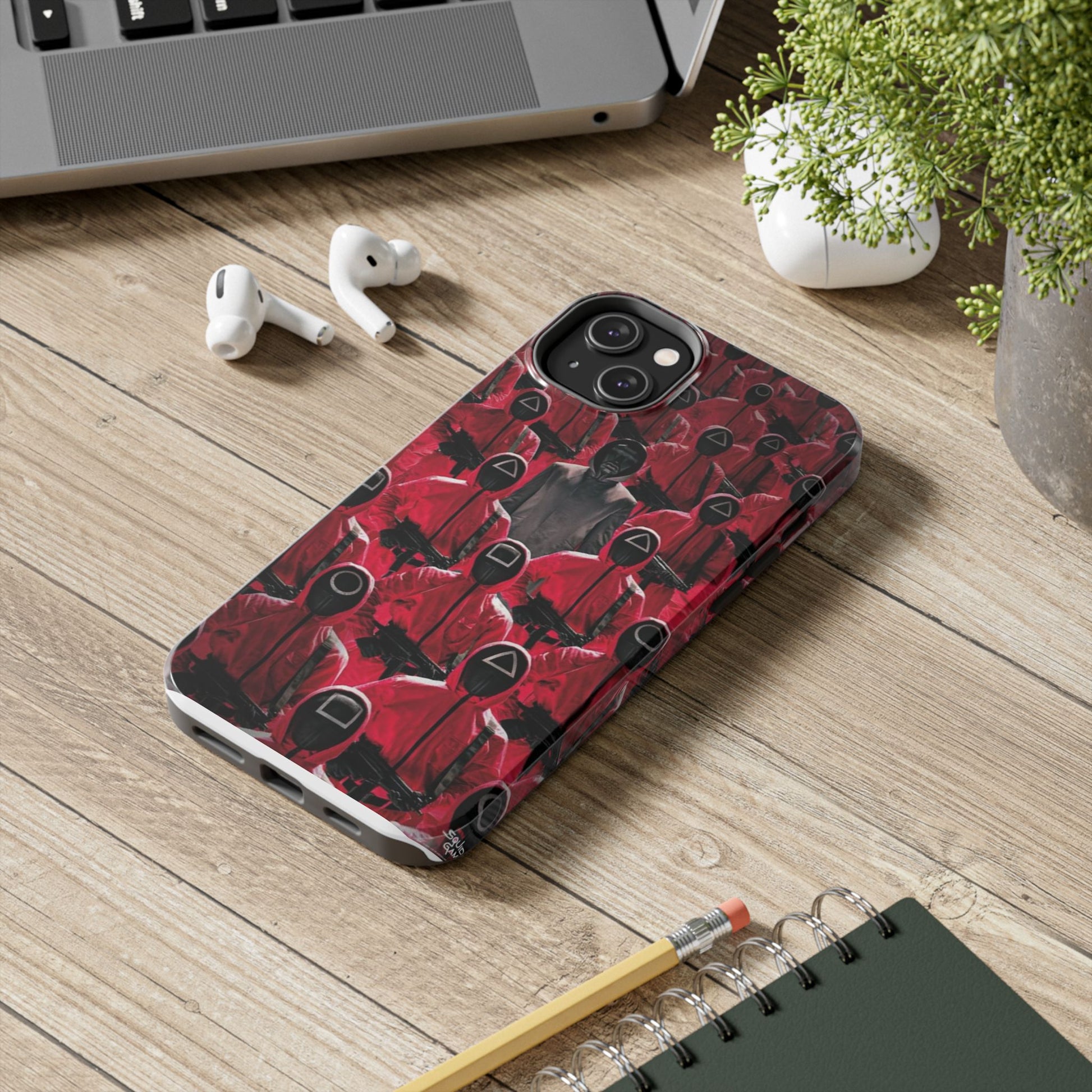 Squid Games Phone Cases, Durable iPhone Cover, Samsung Tough Case, Custom