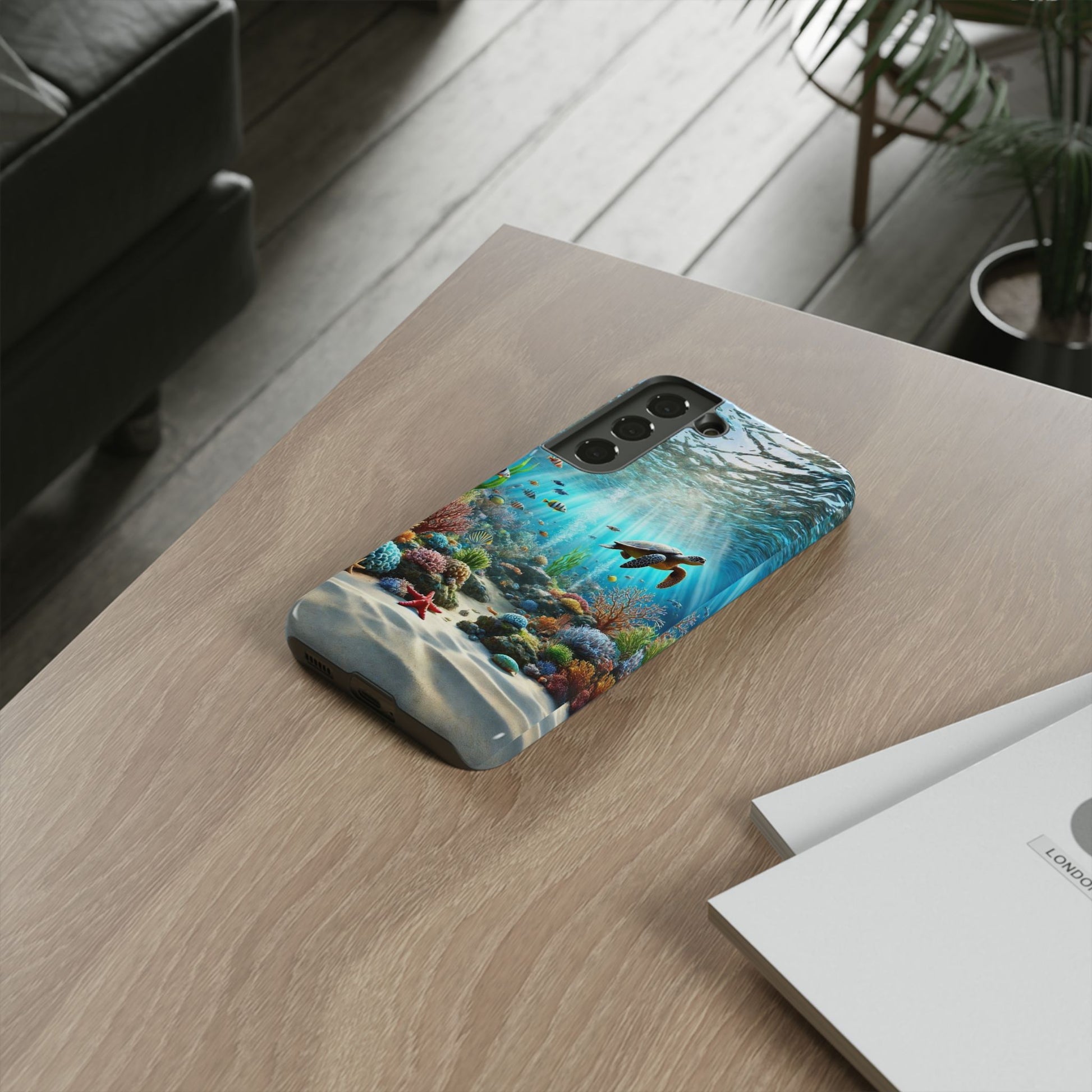 Under Sea Landscape Tough Cases for iPhones, Samsung, and Pixel