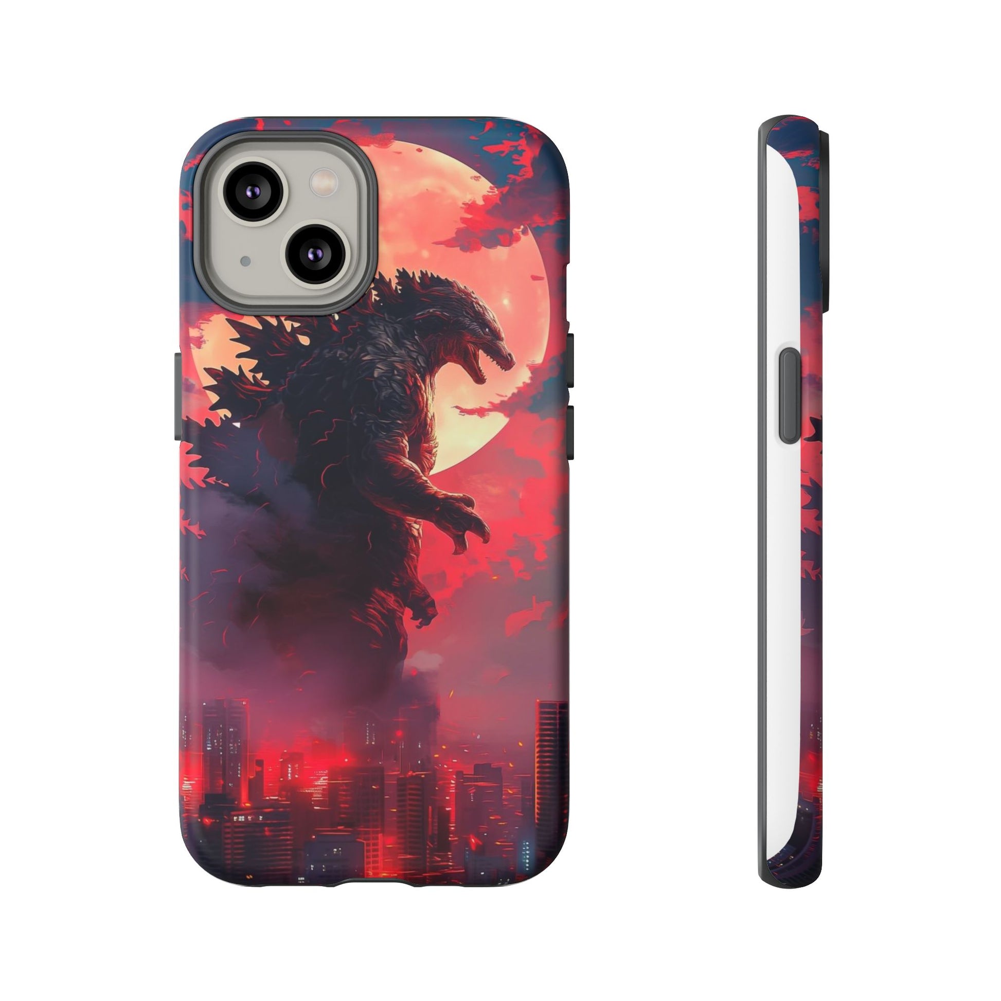 King of Monsters Godzilla Tough Phone Cases for iPhones, Samsung, and Pixel
