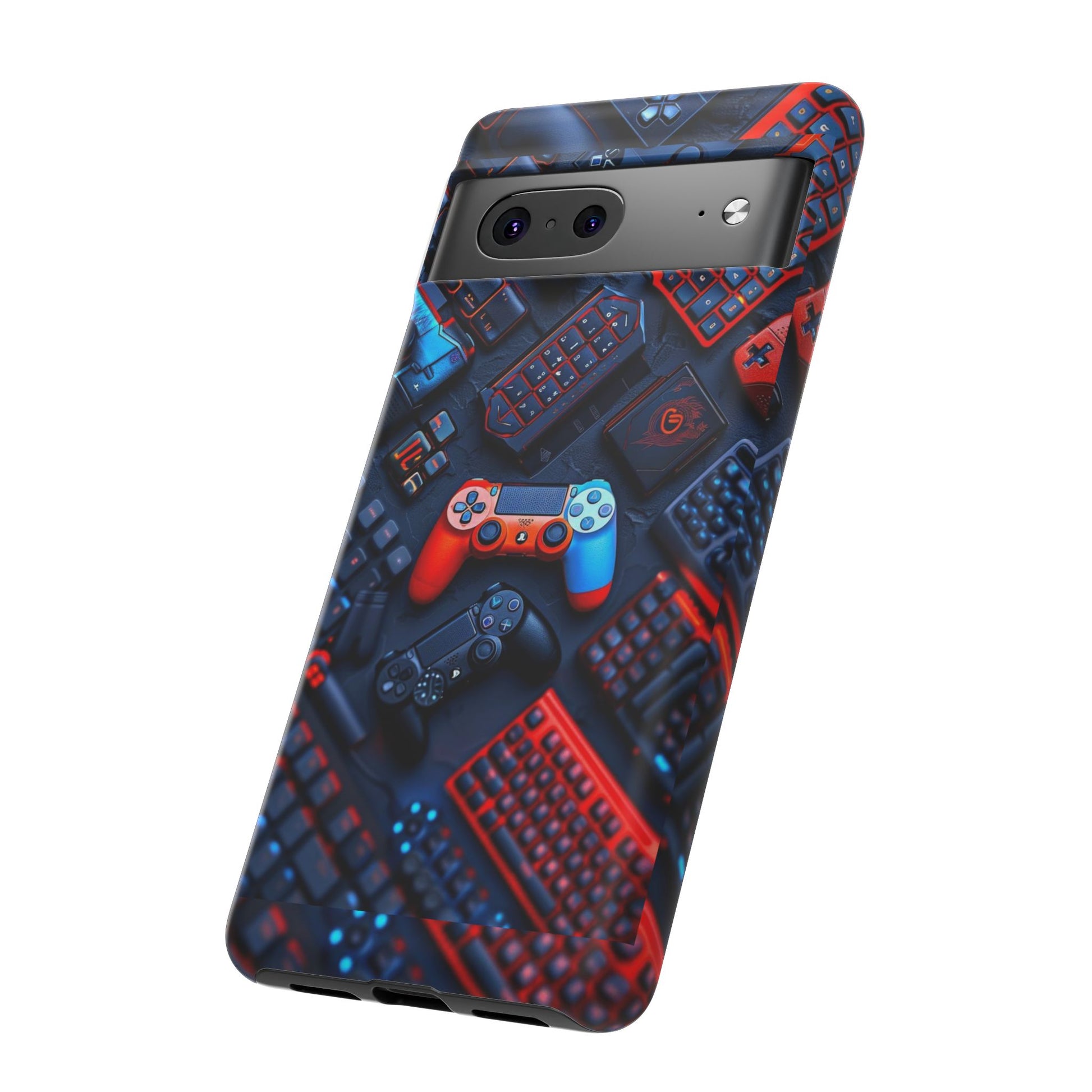 Gamer Themed Controllers Tough Cases for iPhones, Samsung, and Pixel