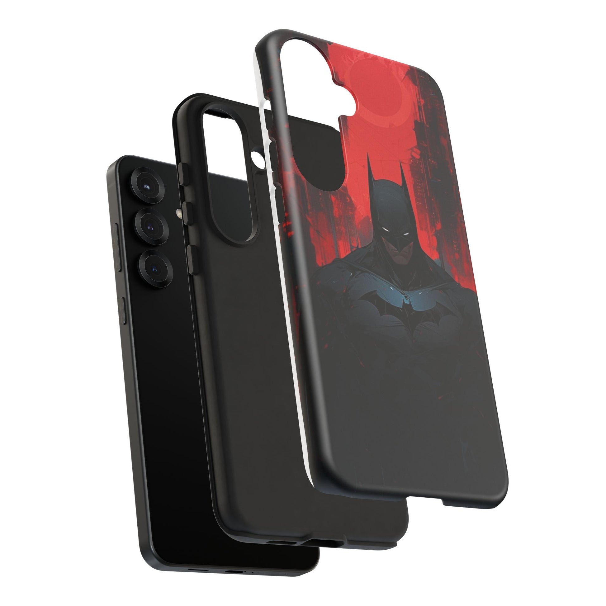 The Dark Knight Batman Tough Cases for iPhones, Samsung, and Pixel