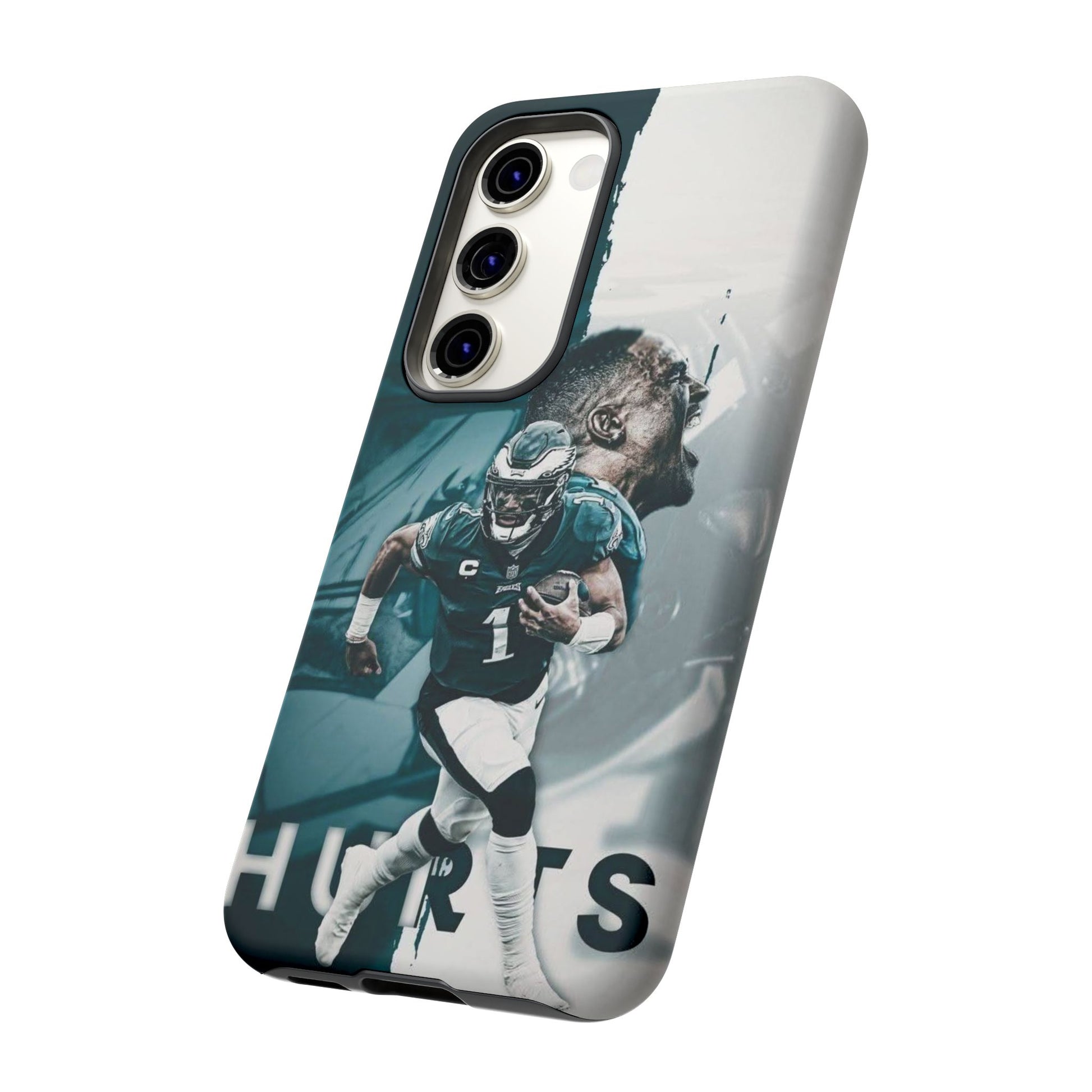Jalen Hurts Eagles Football Tough Cases for iPhones, Samsung, and Pixel
