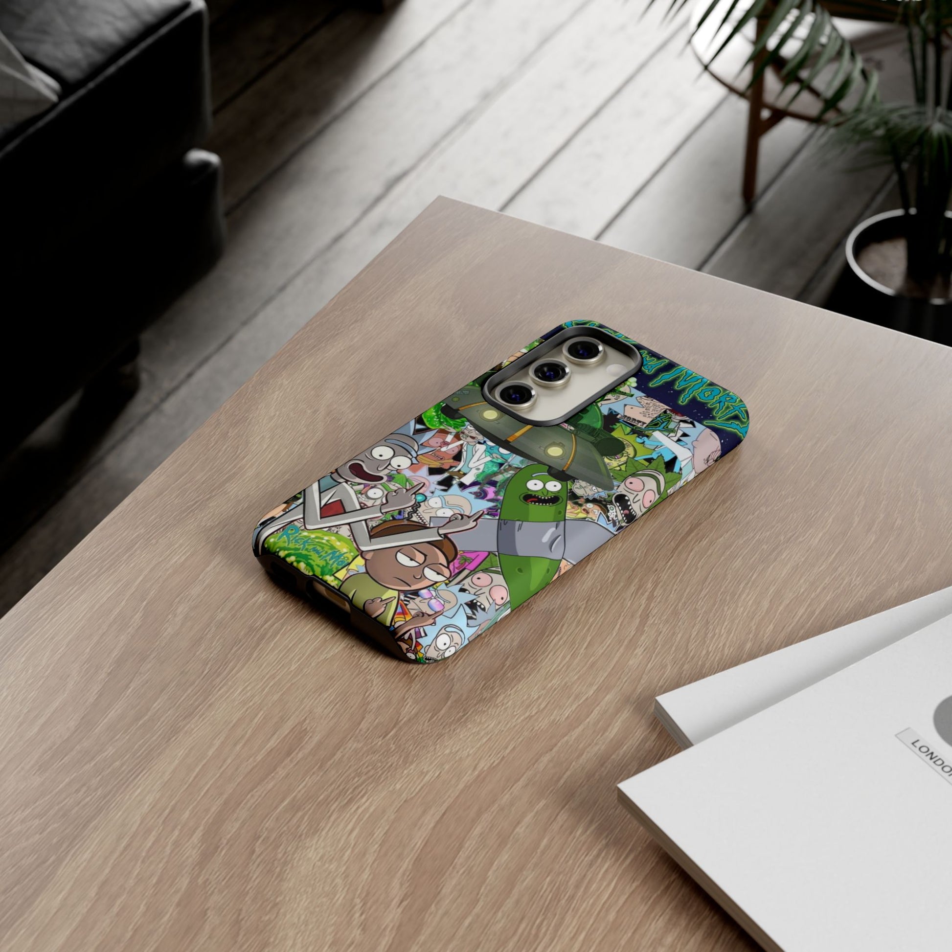 Rick and Morty Phone Case, Tough Cases for iPhones, Samsung, and Pixel