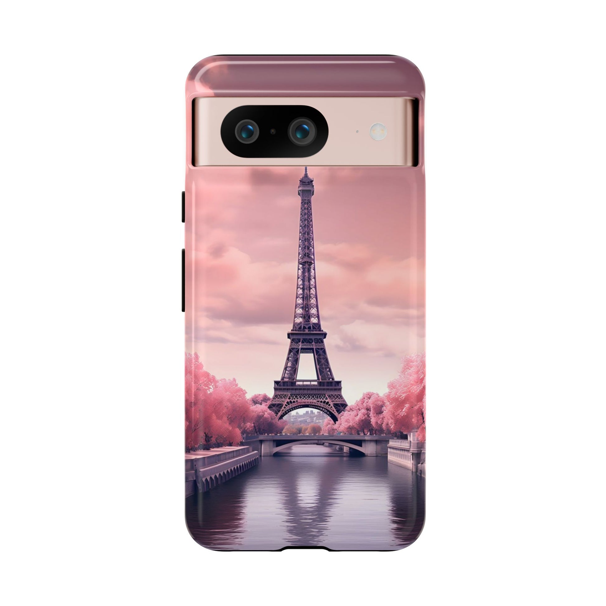 Eiffel Tower Paris Tough Cases for iPhones, Samsung, and Pixel
