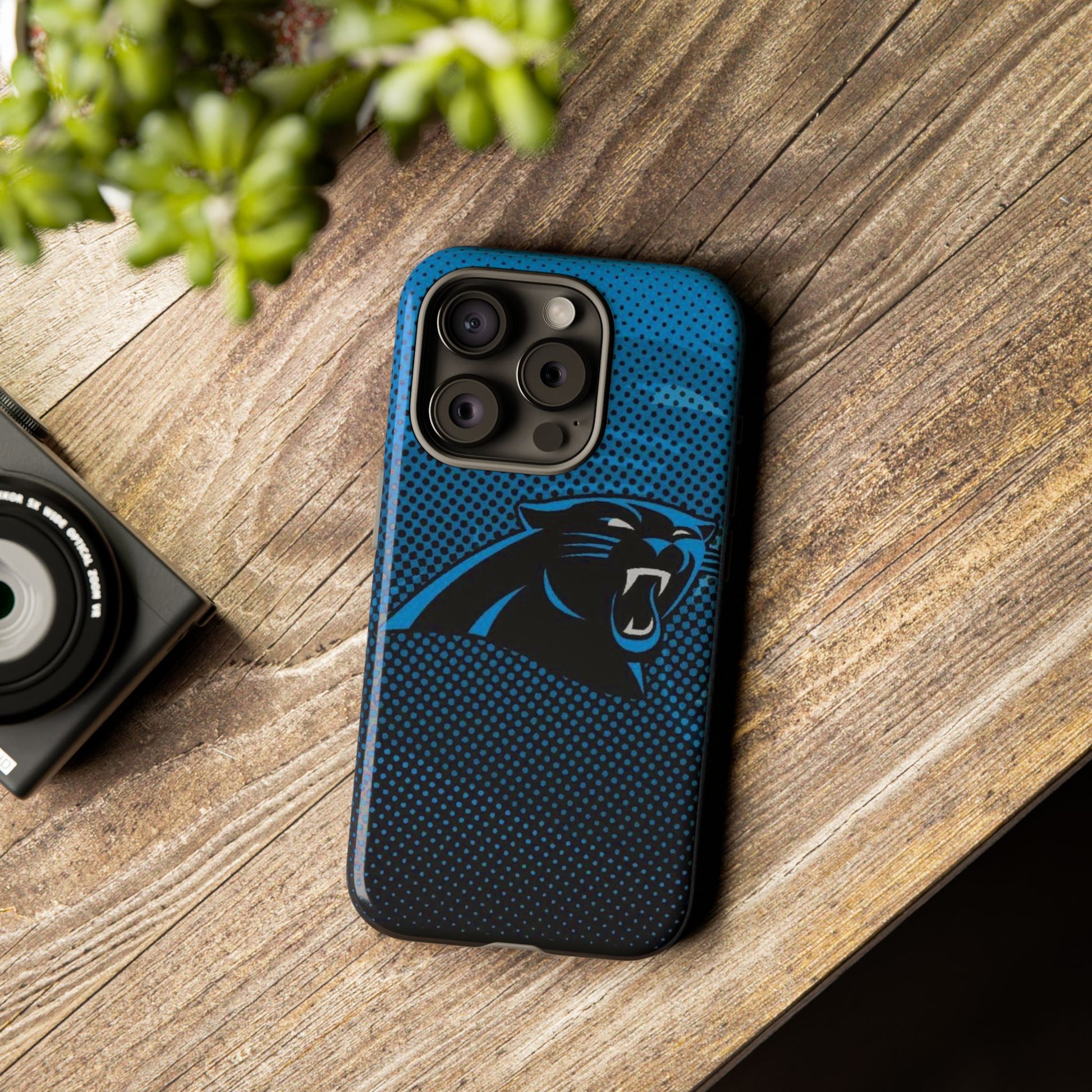 Carolina Panthers Football Logo Tough Cases for iPhones, Samsung, and Pixel