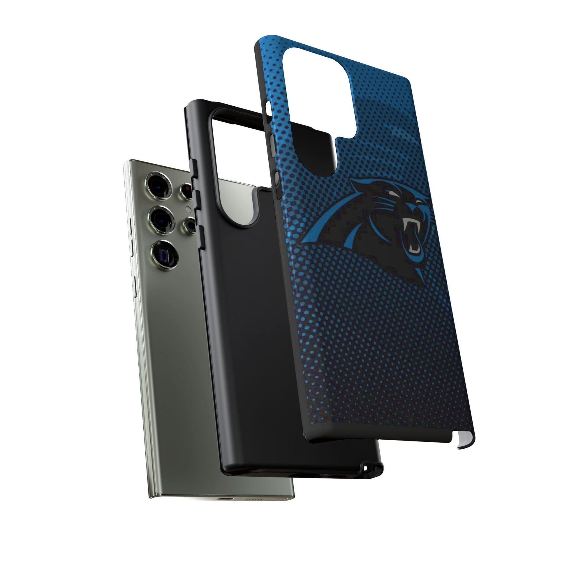 Carolina Panthers Football Logo Tough Cases for iPhones, Samsung, and Pixel