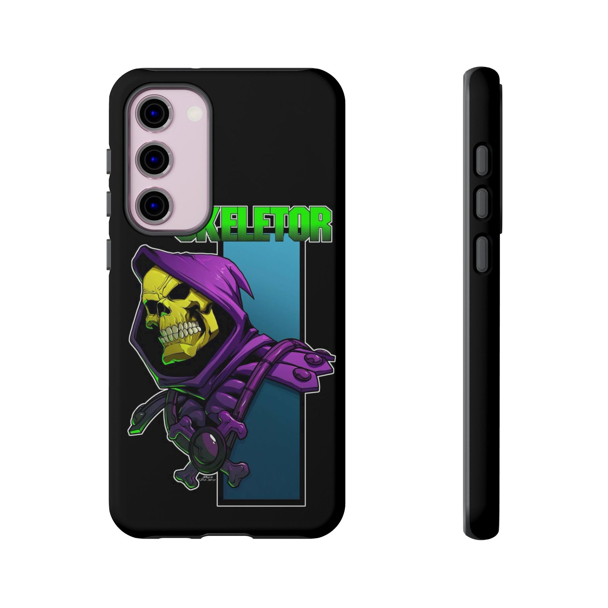 Skeletor Tough Cases for iPhones, Samsung, and Pixel