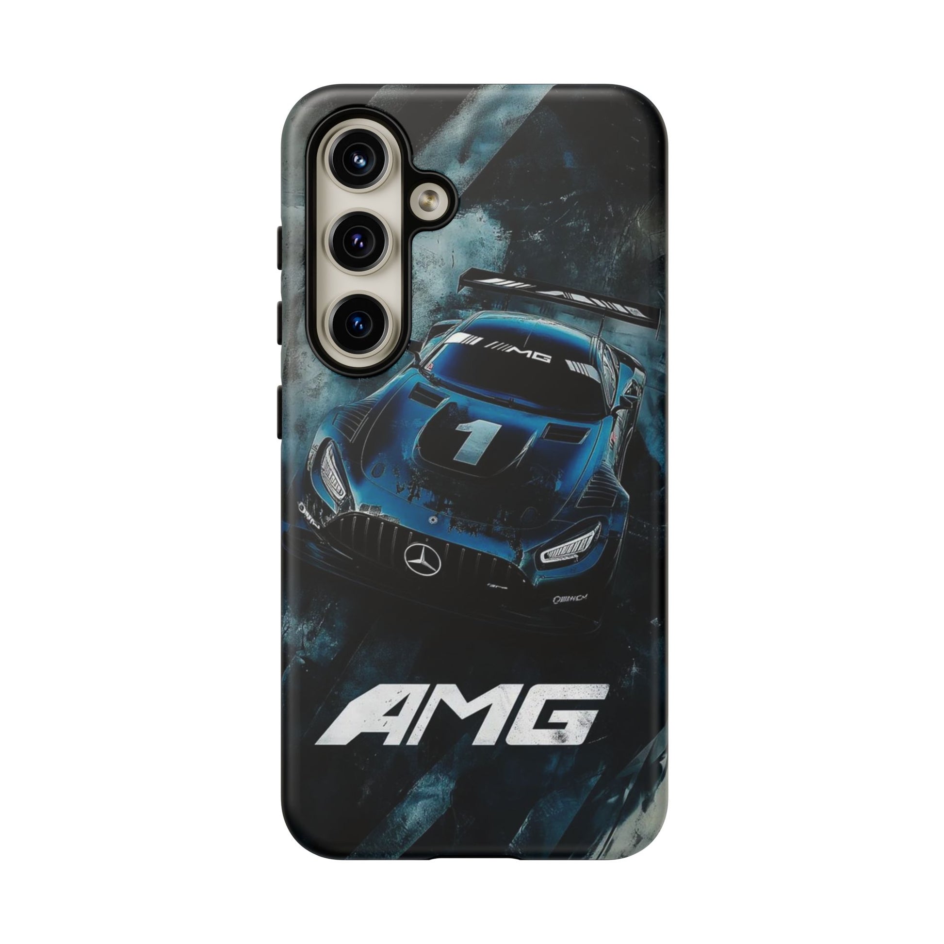 Mercedes AMG Racing Car Tough Cases for iPhones, Samsung, and Pixel