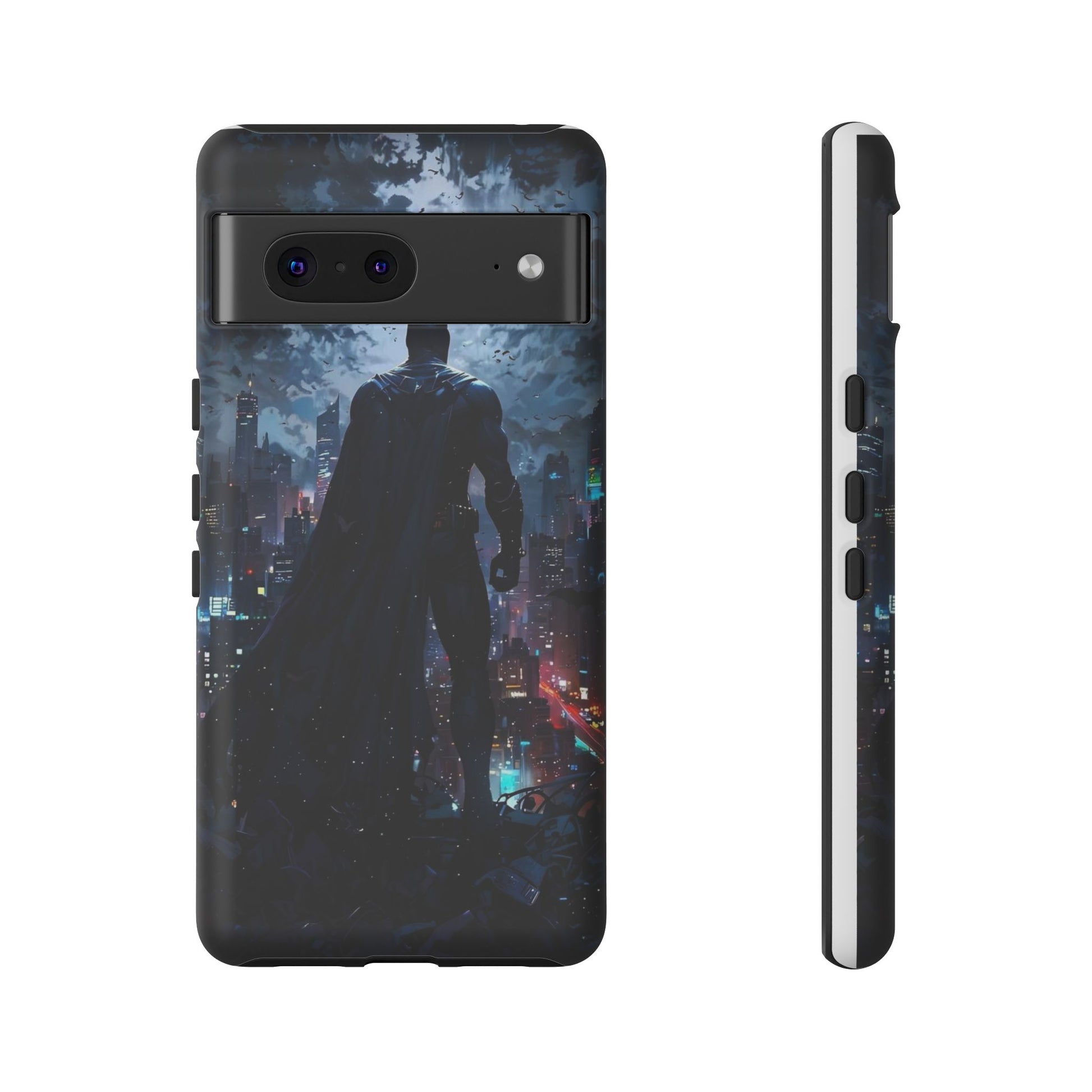 Gotham City Batman Tough Cases for iPhones, Samsung, and Pixel