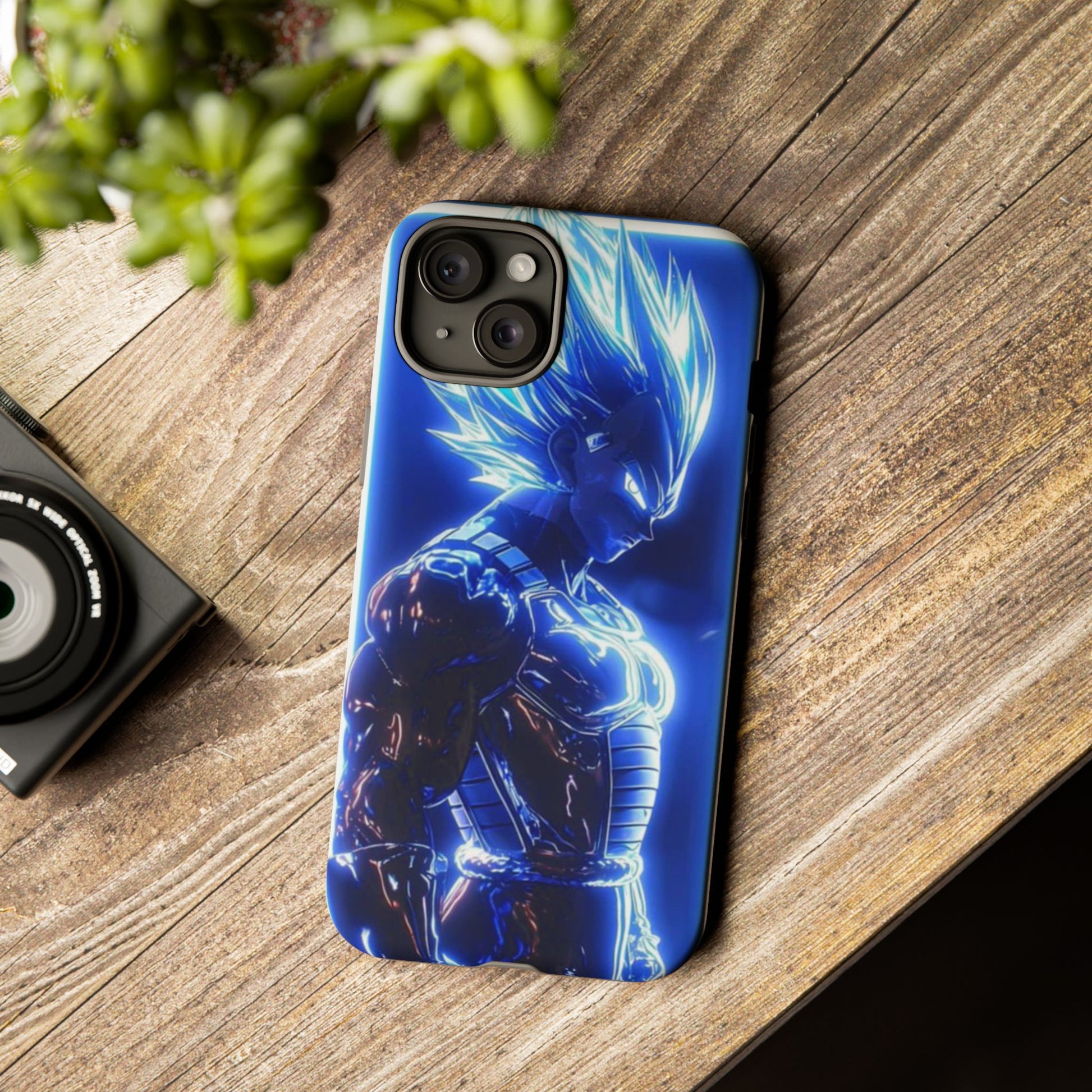 Anime Dragon Ball Z Super Saiyan Tough Cases for iPhones, Samsung, and Pixel