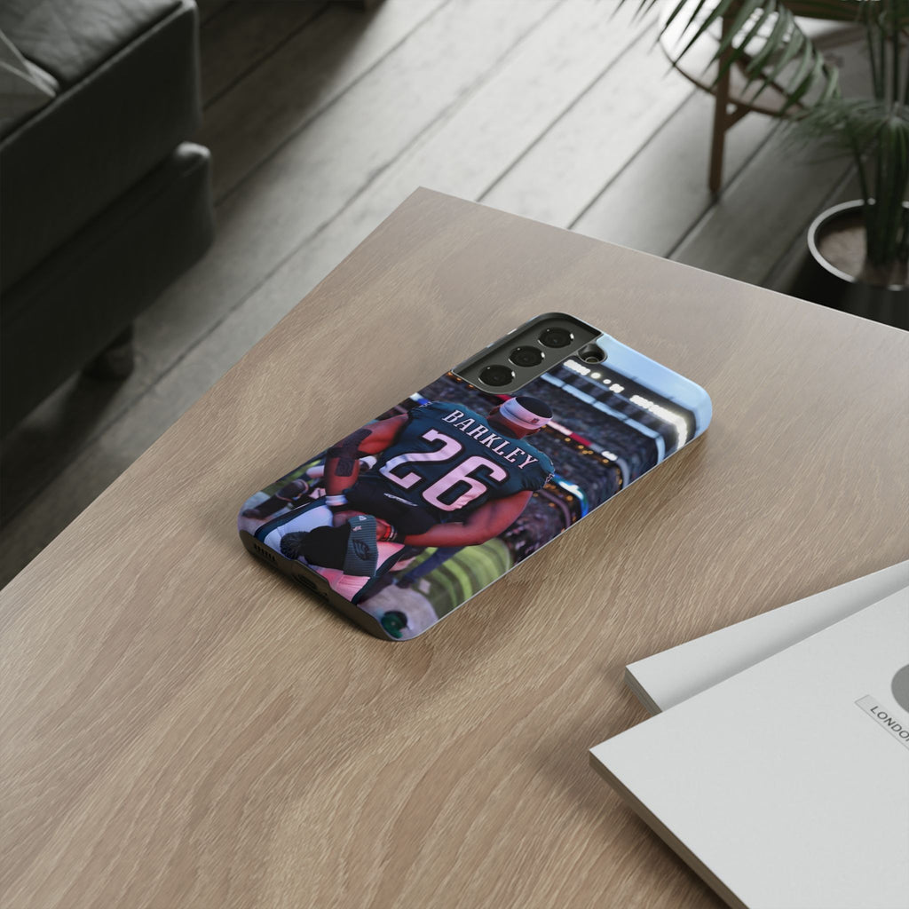Eagles Football Saquon Barkley Tough Cases for iPhones, Samsung, and Pixel