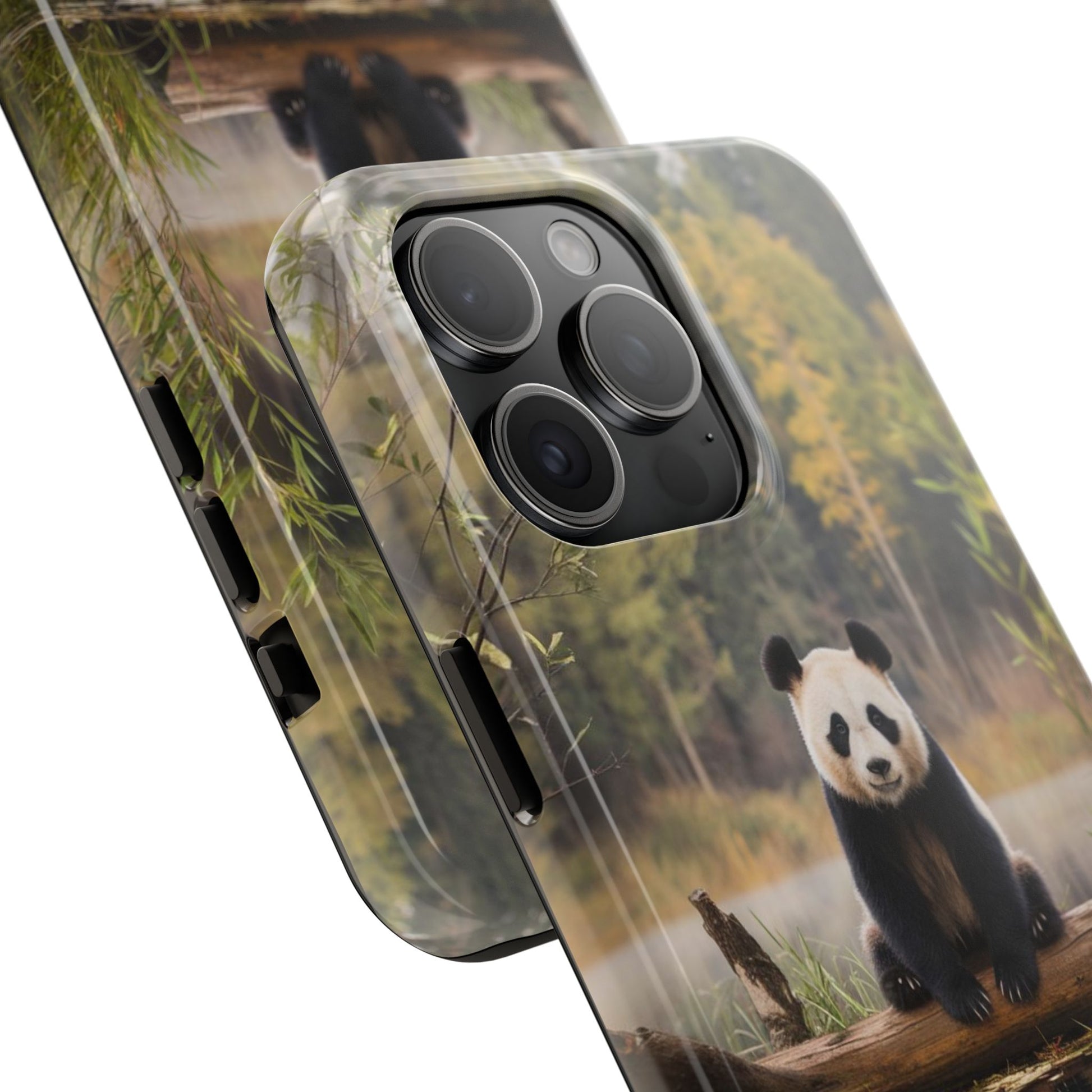 Cute Panda Theme Phone Cases for iPhones & Samsung Phones