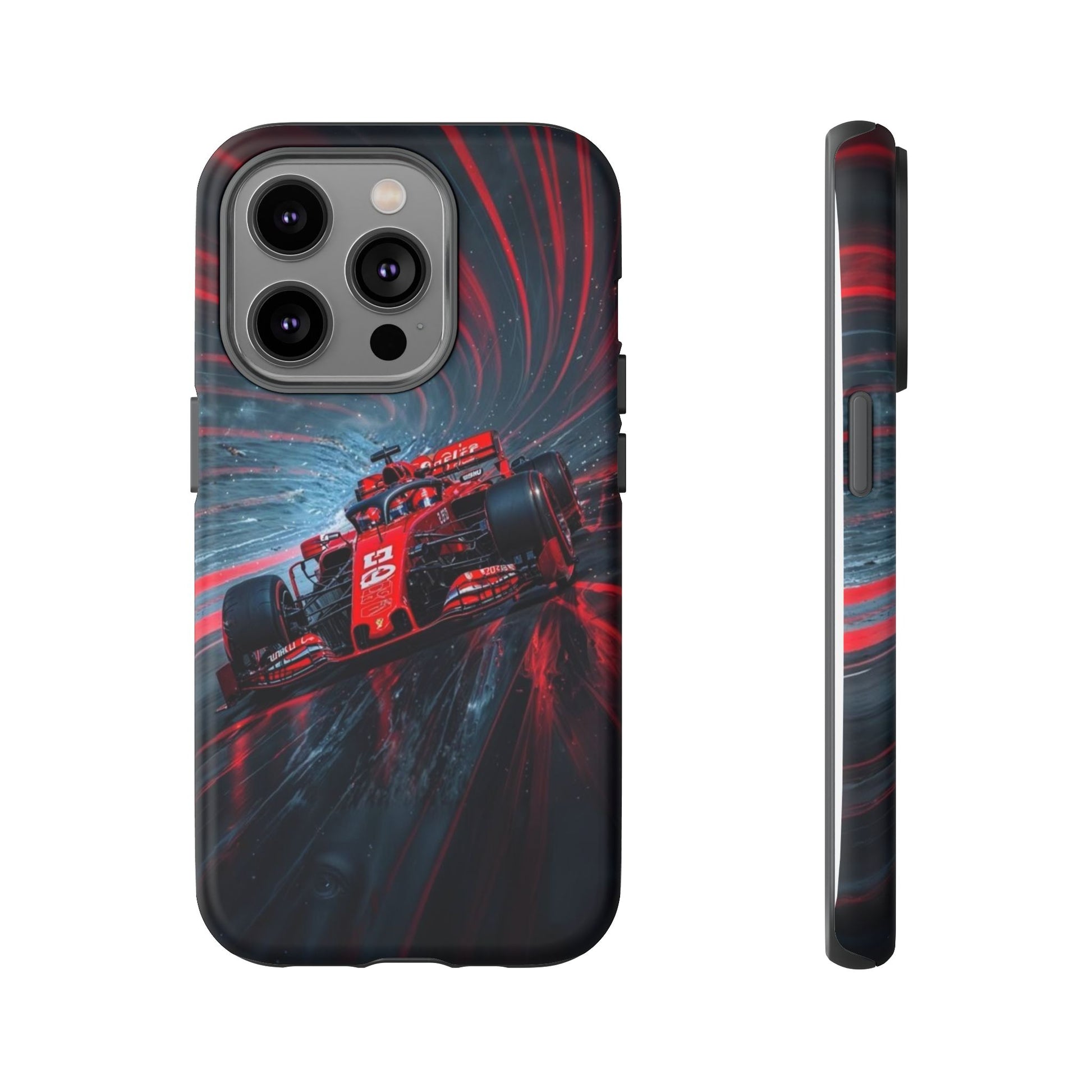 F1 Formula Race Car Phone Case, Tough Cases for iPhones, Samsung, and Pixel