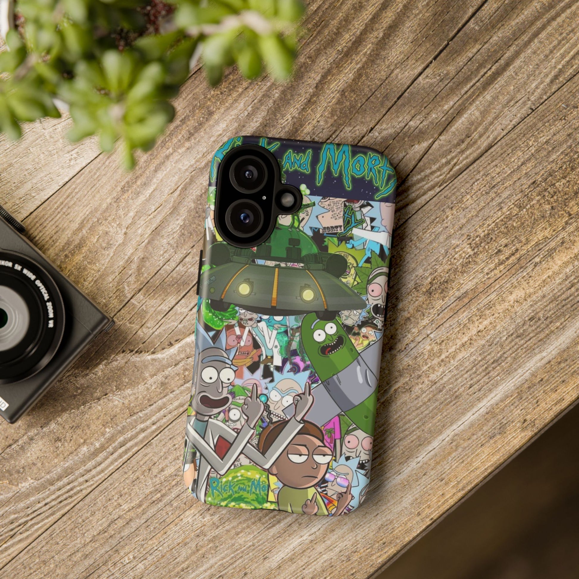 Rick and Morty Phone Case, Tough Cases for iPhones, Samsung, and Pixel
