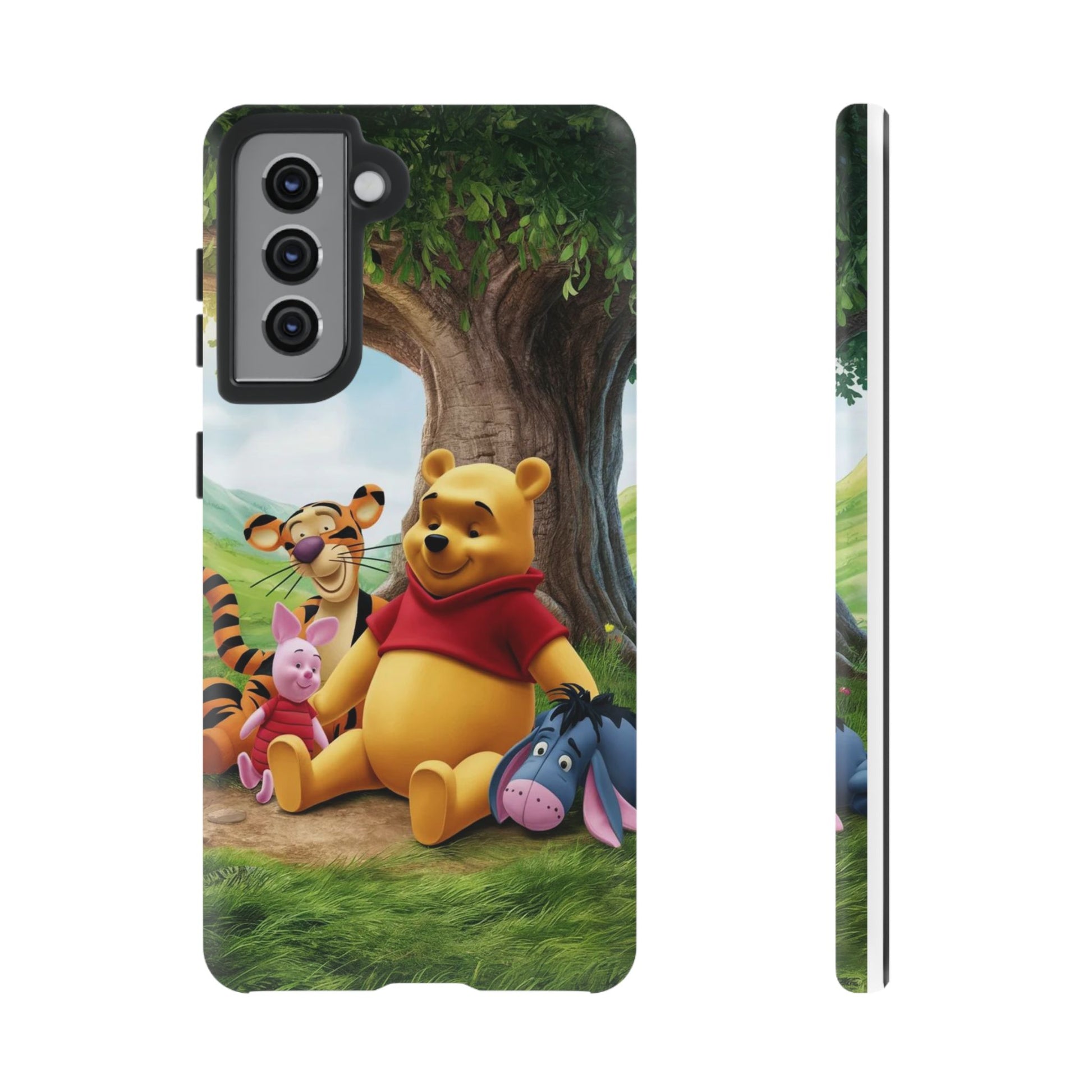 Cute Pooh Bear Phone Case, Tough Cases, Disney Phone for iPhones, Samsung, and Pixel