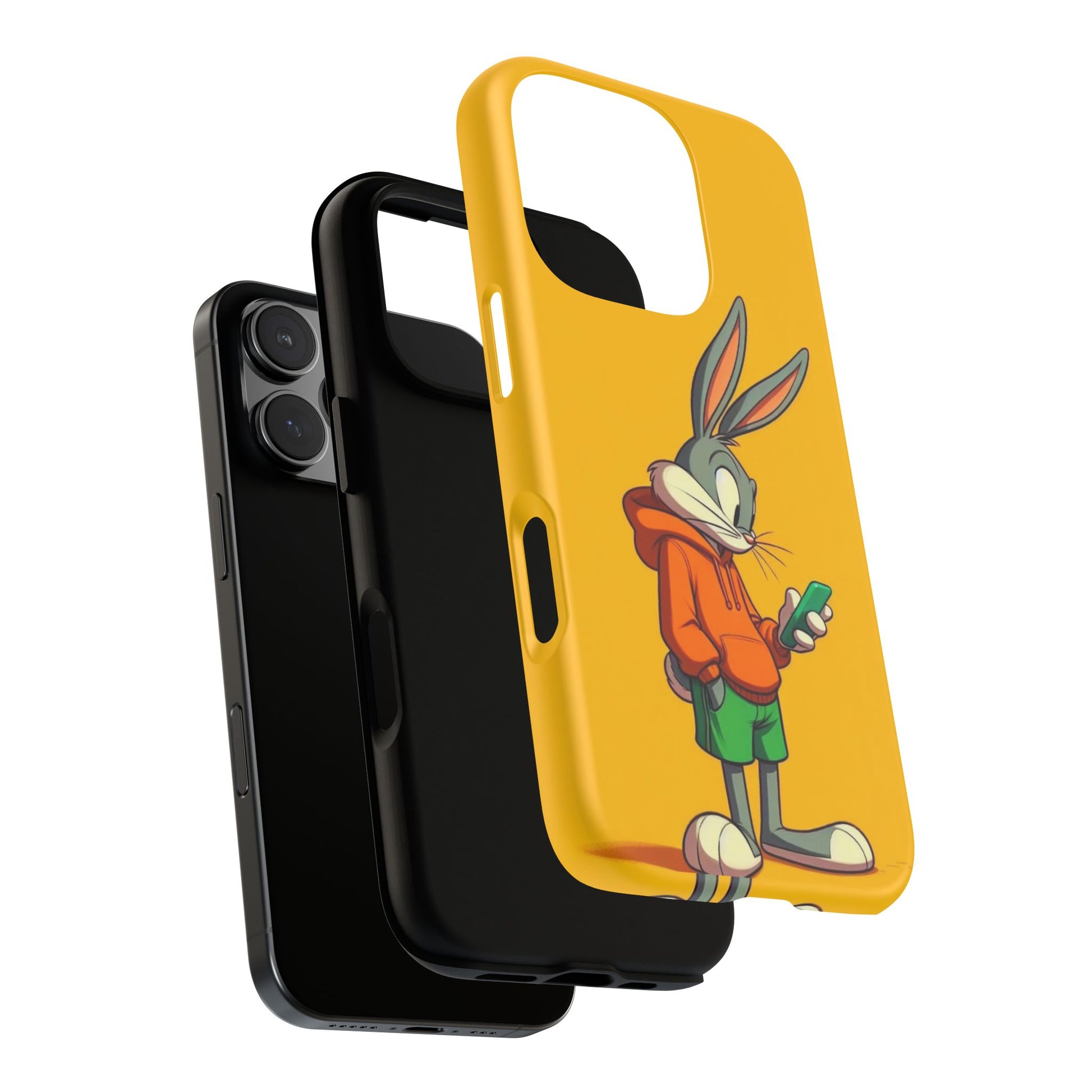 Bugs Bunny Tough Cases for iPhones, Samsung, and Pixel