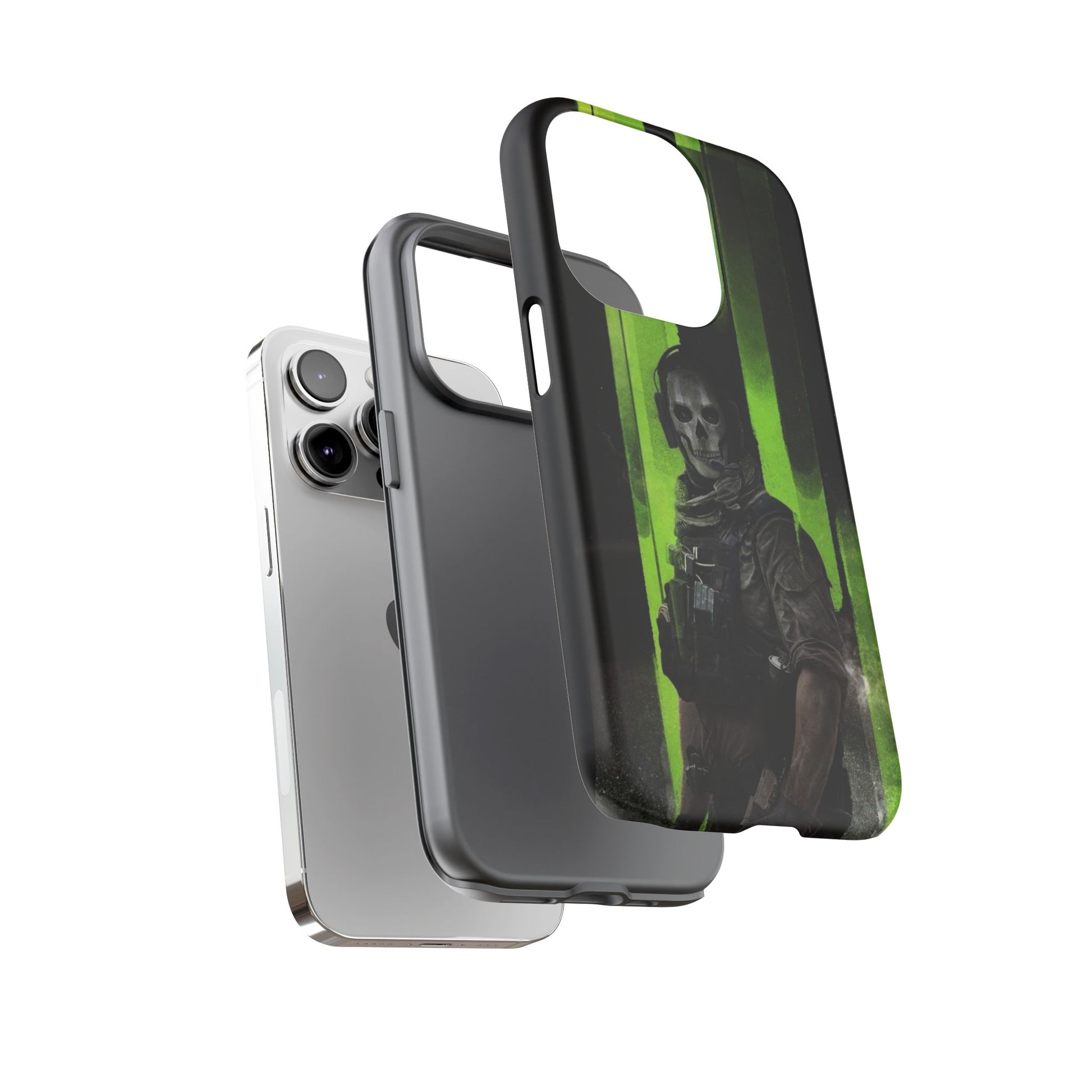 Call of Duty Ghost Tough Cases for iPhones, Samsung, and Pixel