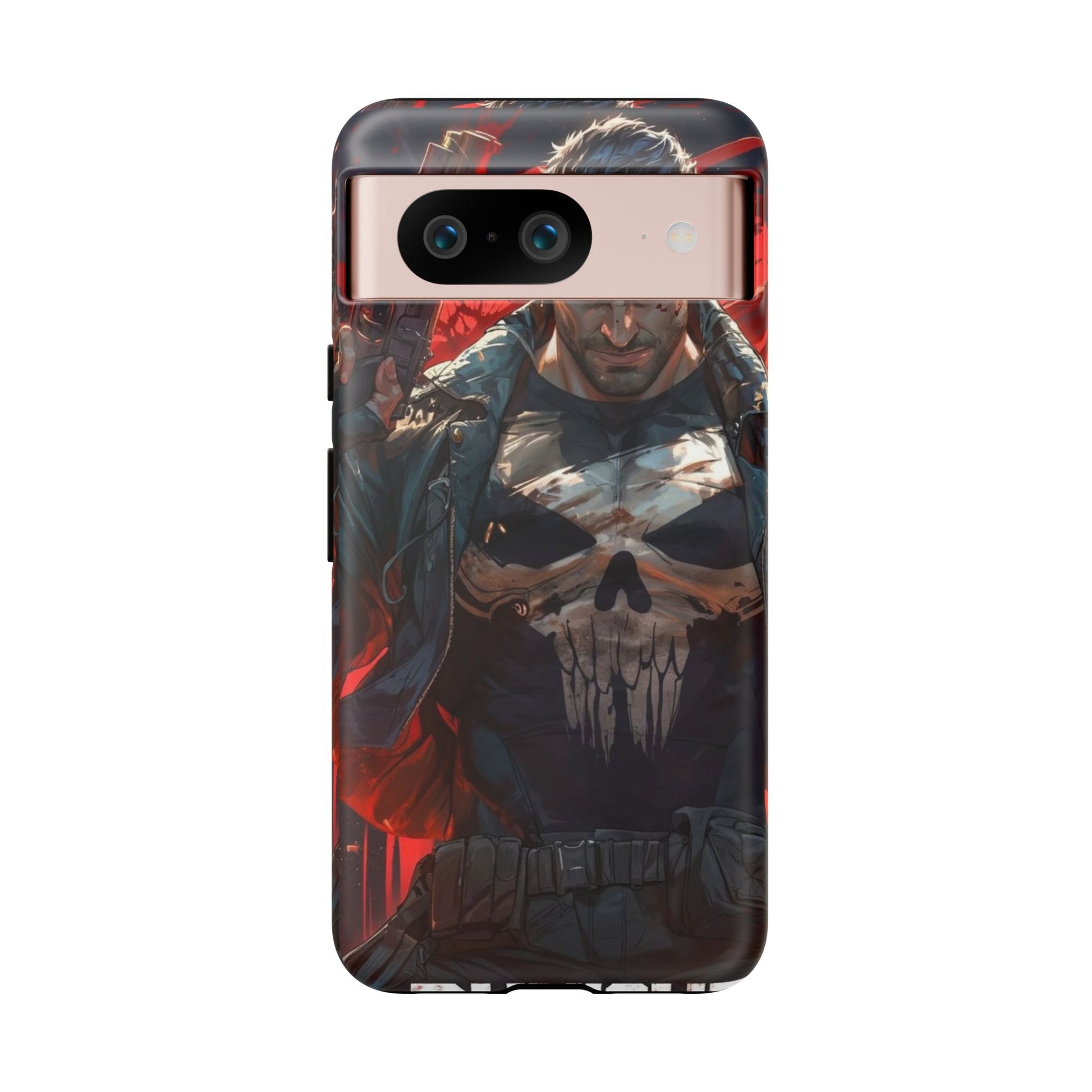 Punisher Tough Cases for iPhones, Samsung, and Pixel