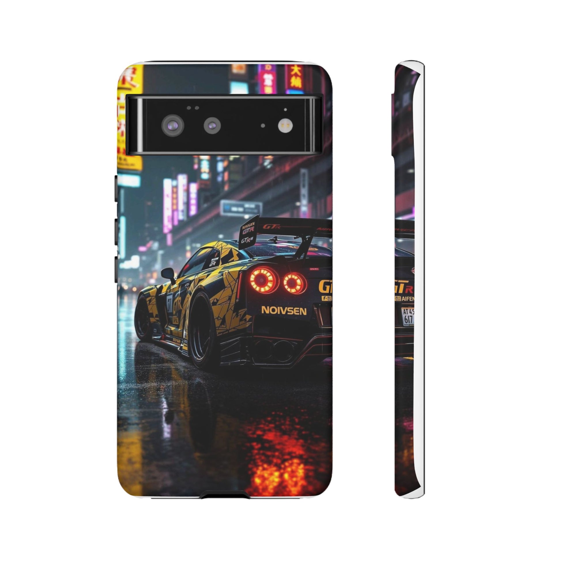 Nissan GTR in Japan Art Tough Cases for iPhones, Samsung, and Pixel