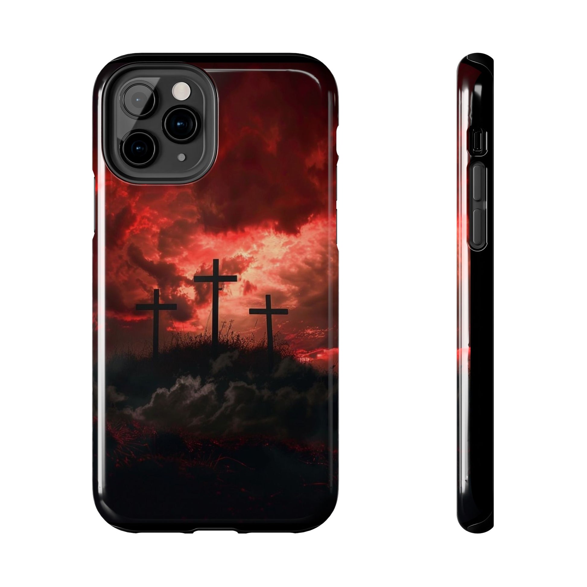 Crosses at Golgotha Christian Cases for iPhones & Samsung Phones