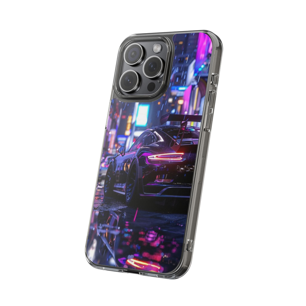 Beautiful Porsche in City Art Iphone, Samsung case