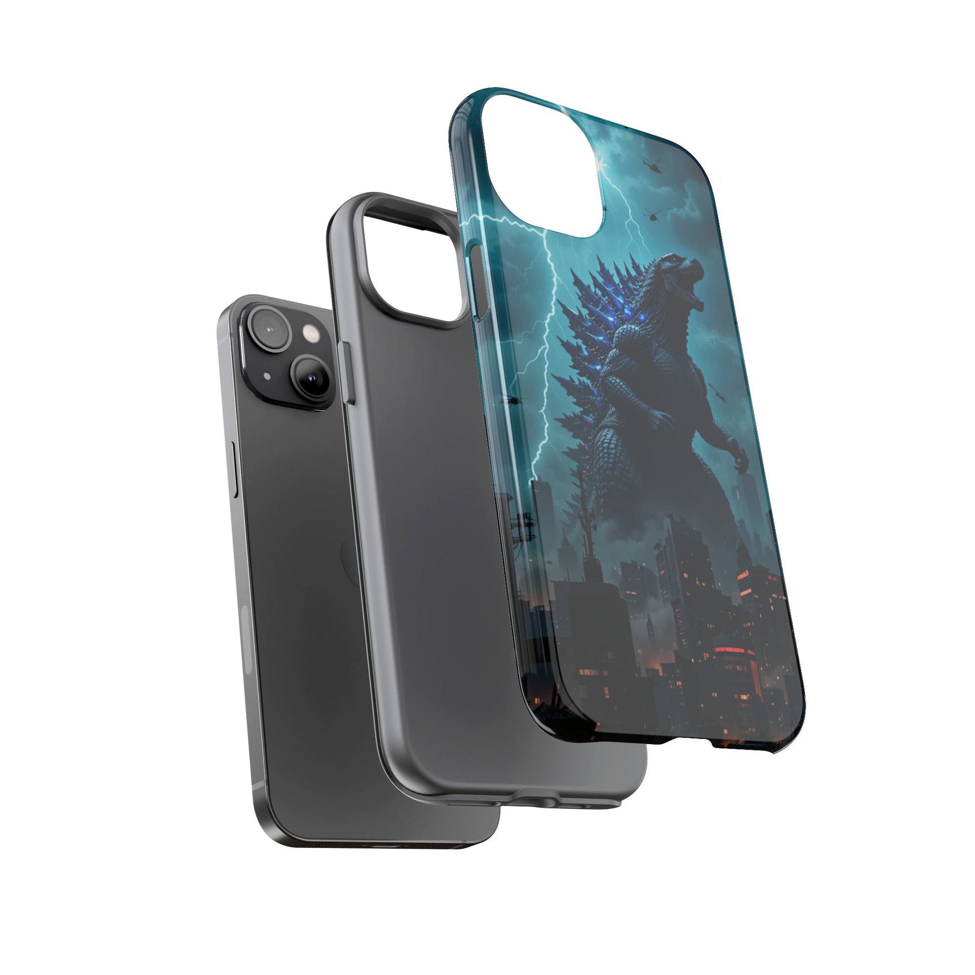 Godzilla Phone Case, Tough Cases for iPhones, Samsung, and Pixel