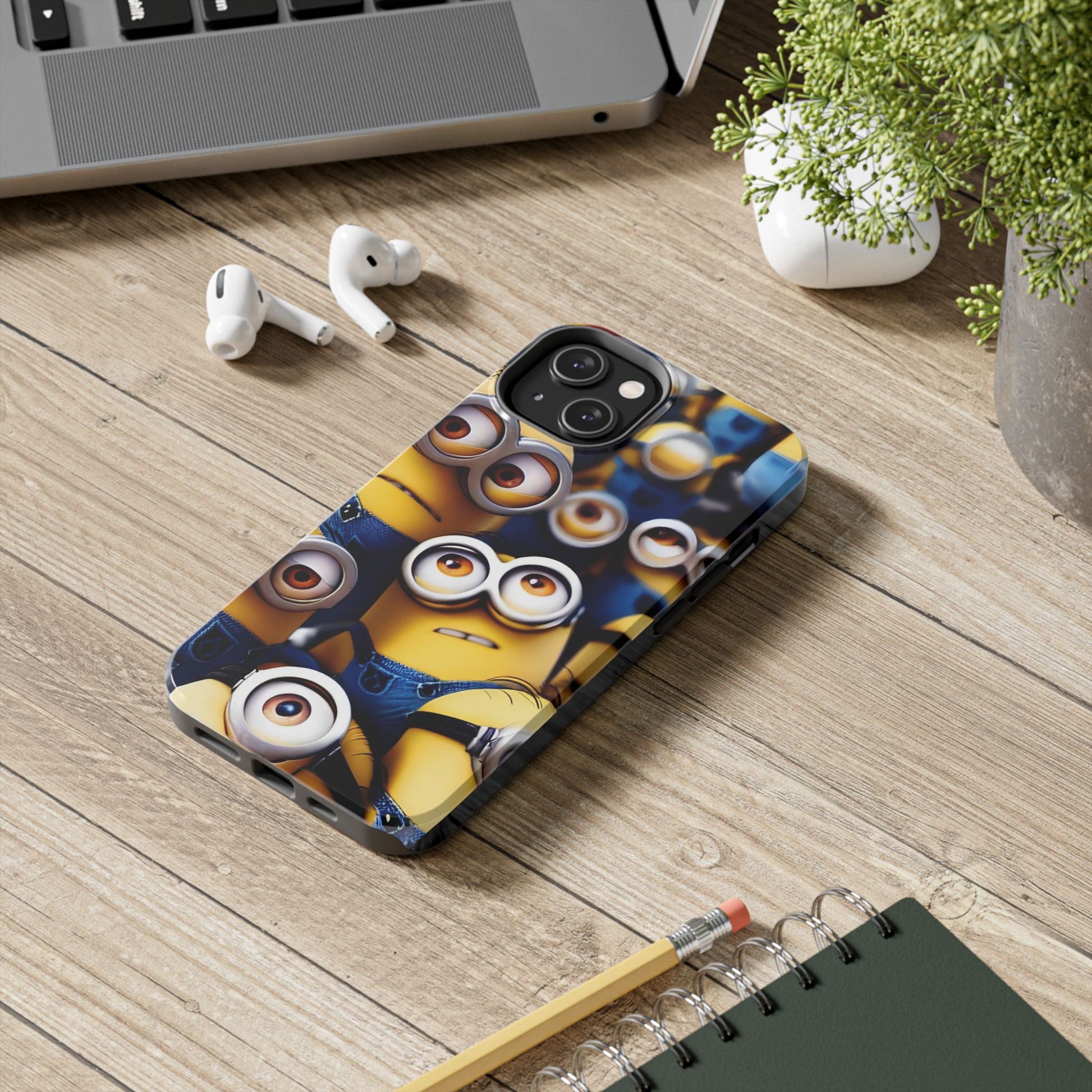 Minions Theme Phone Cases for Iphones & Samsung Phones Durable