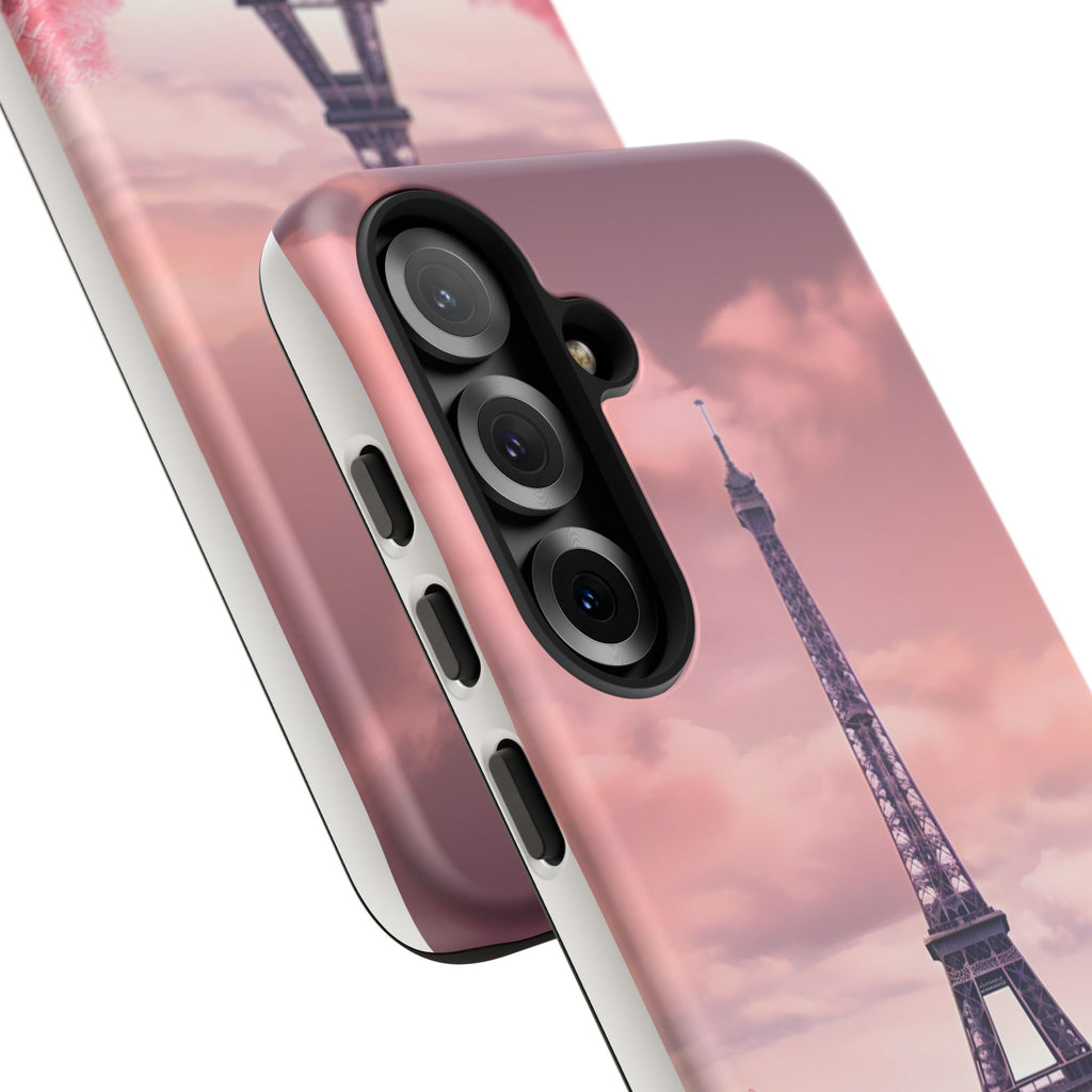Eiffel Tower Paris Tough Cases for iPhones, Samsung, and Pixel