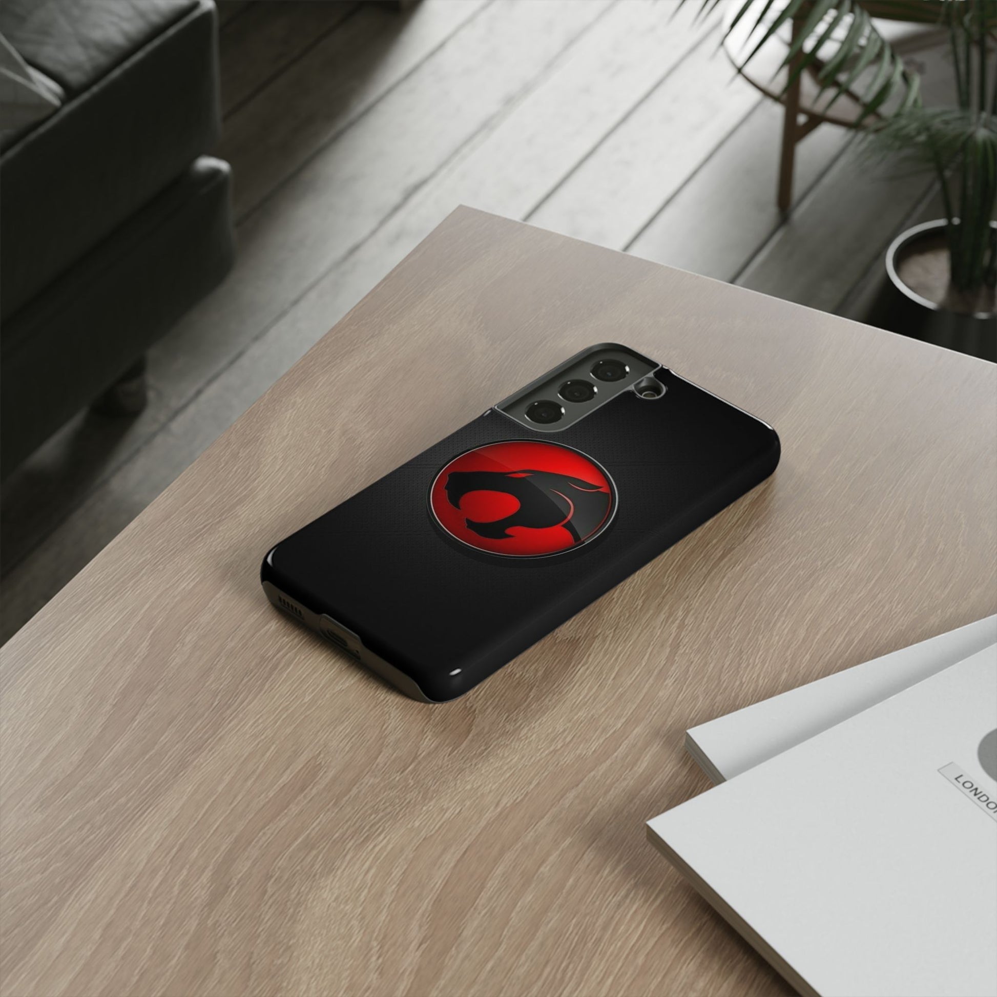 Thundercats Logo Tough Cases for iPhones, Samsung, and Pixel