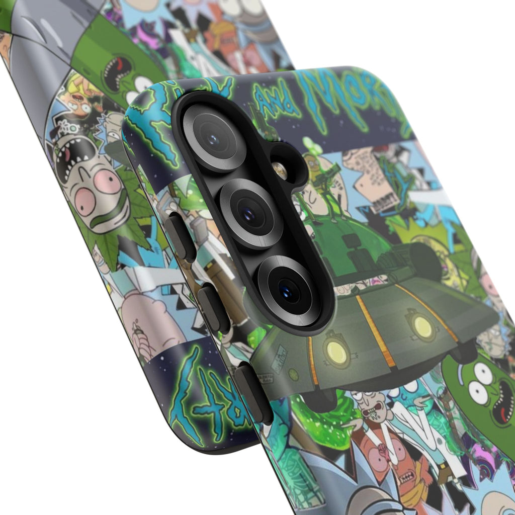Rick and Morty Phone Case, Tough Cases for iPhones, Samsung, and Pixel