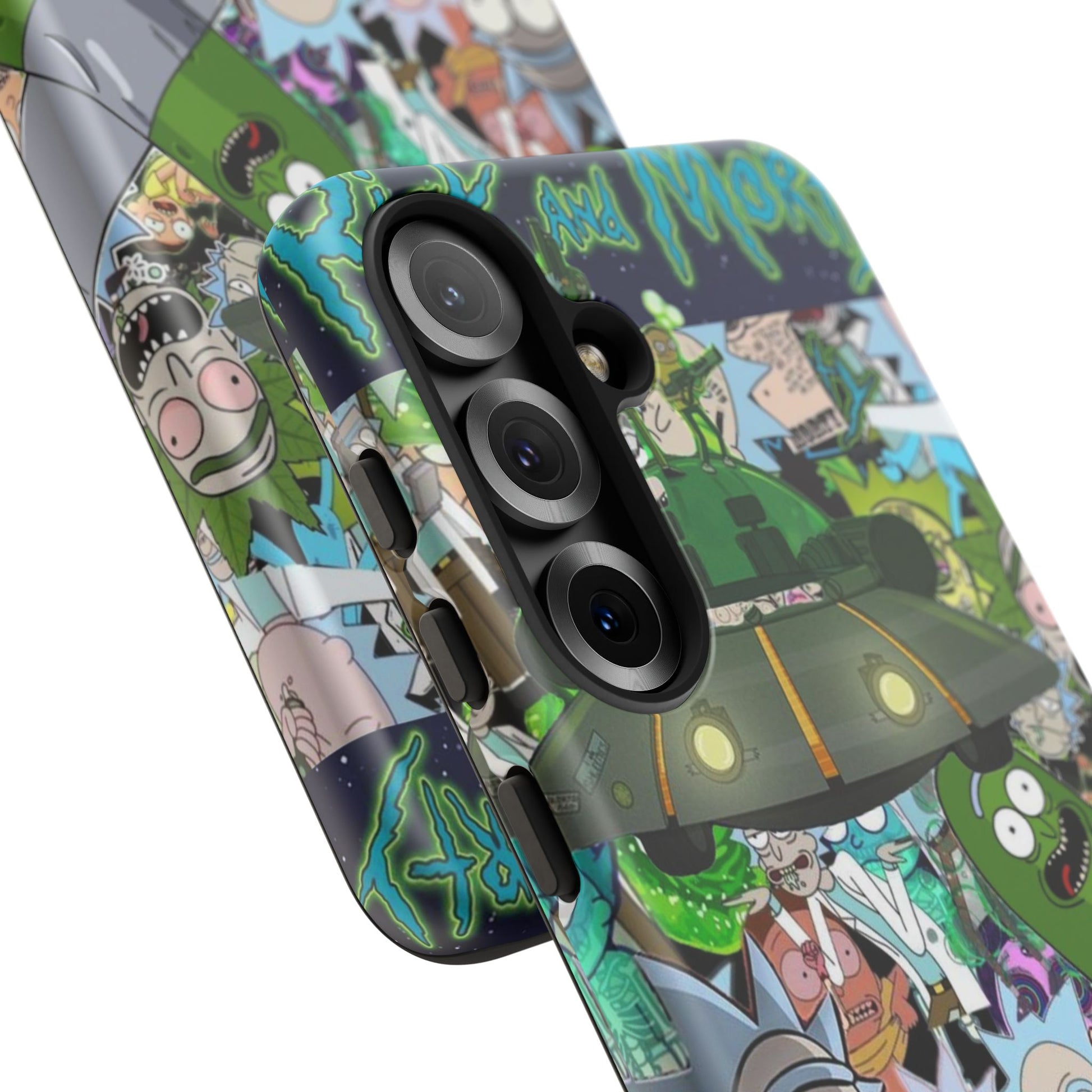 Rick and Morty Phone Case, Tough Cases for iPhones, Samsung, and Pixel