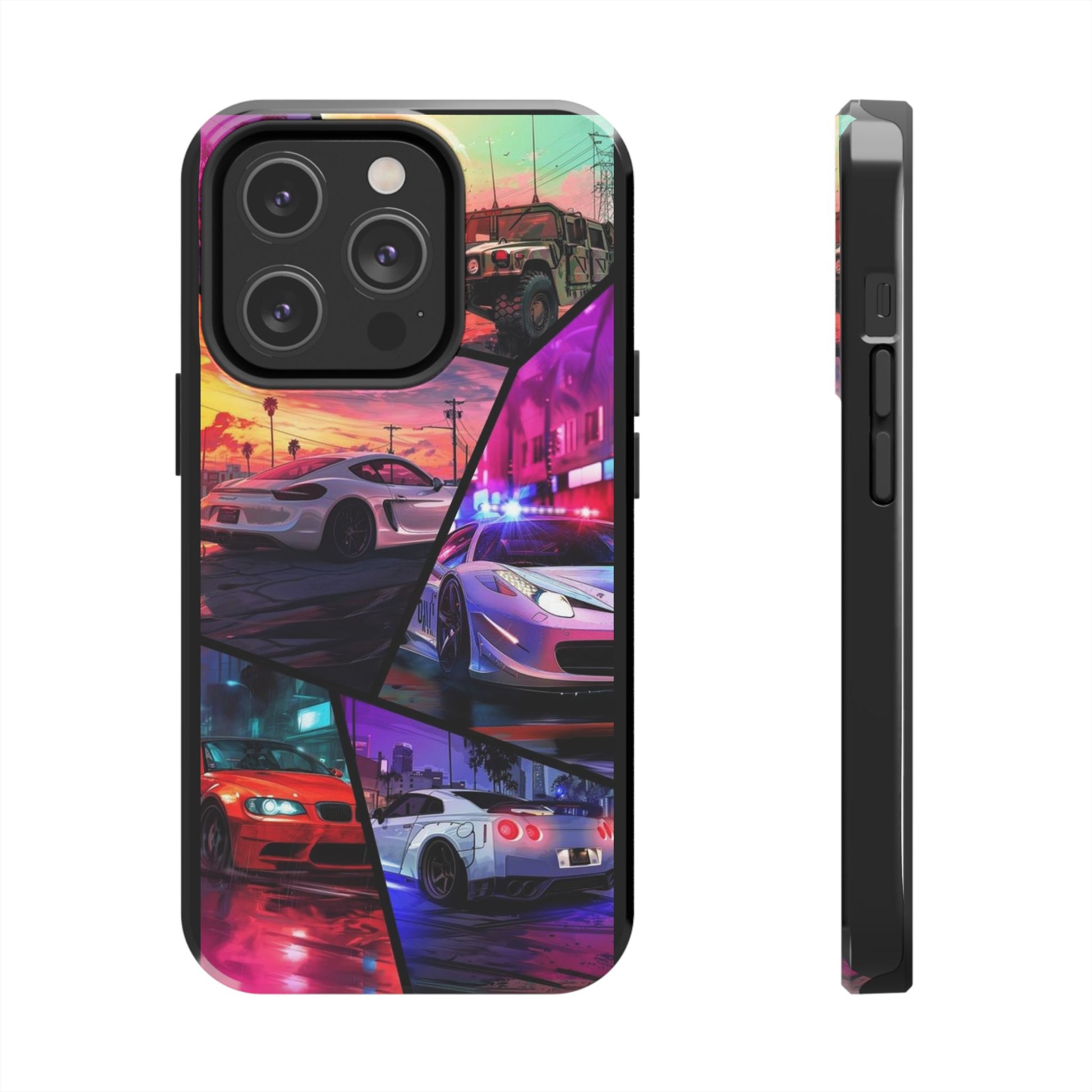 GTA Cars and Jeeps Inspired Tough 2 Piece Iphone & Samsung Durable Phone Case