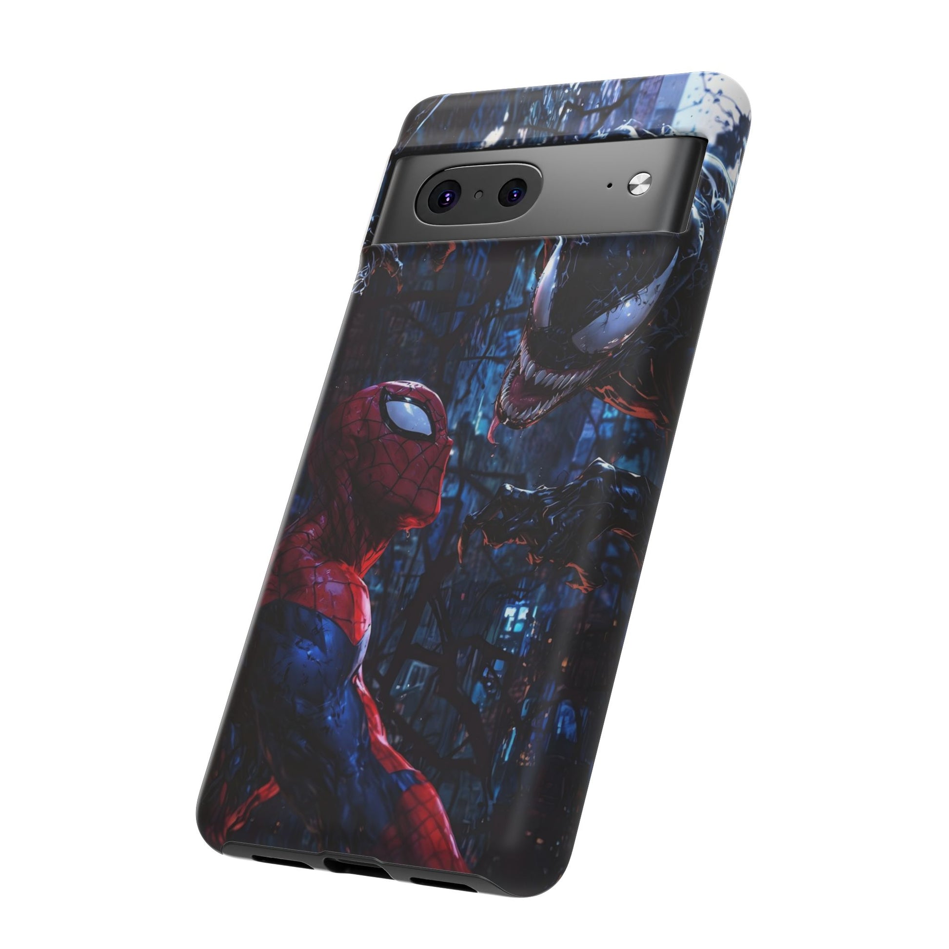 Venom x Spiderman Phone Case, Tough Cases for iPhones, Samsung, and Pixel