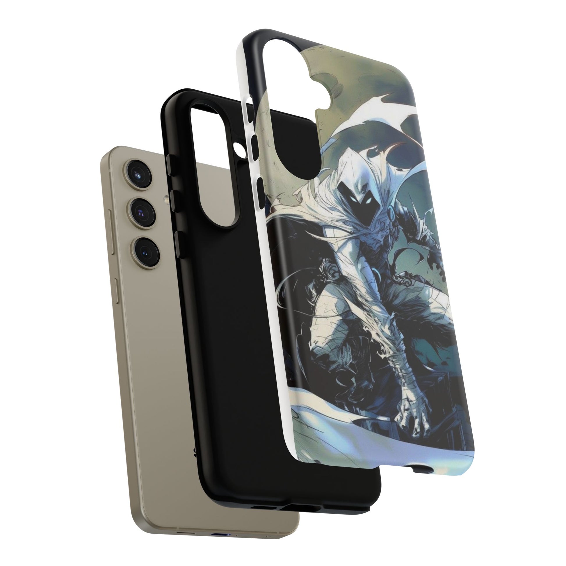 Moon Knight Tough Cases for iPhones, Samsung, and Pixel