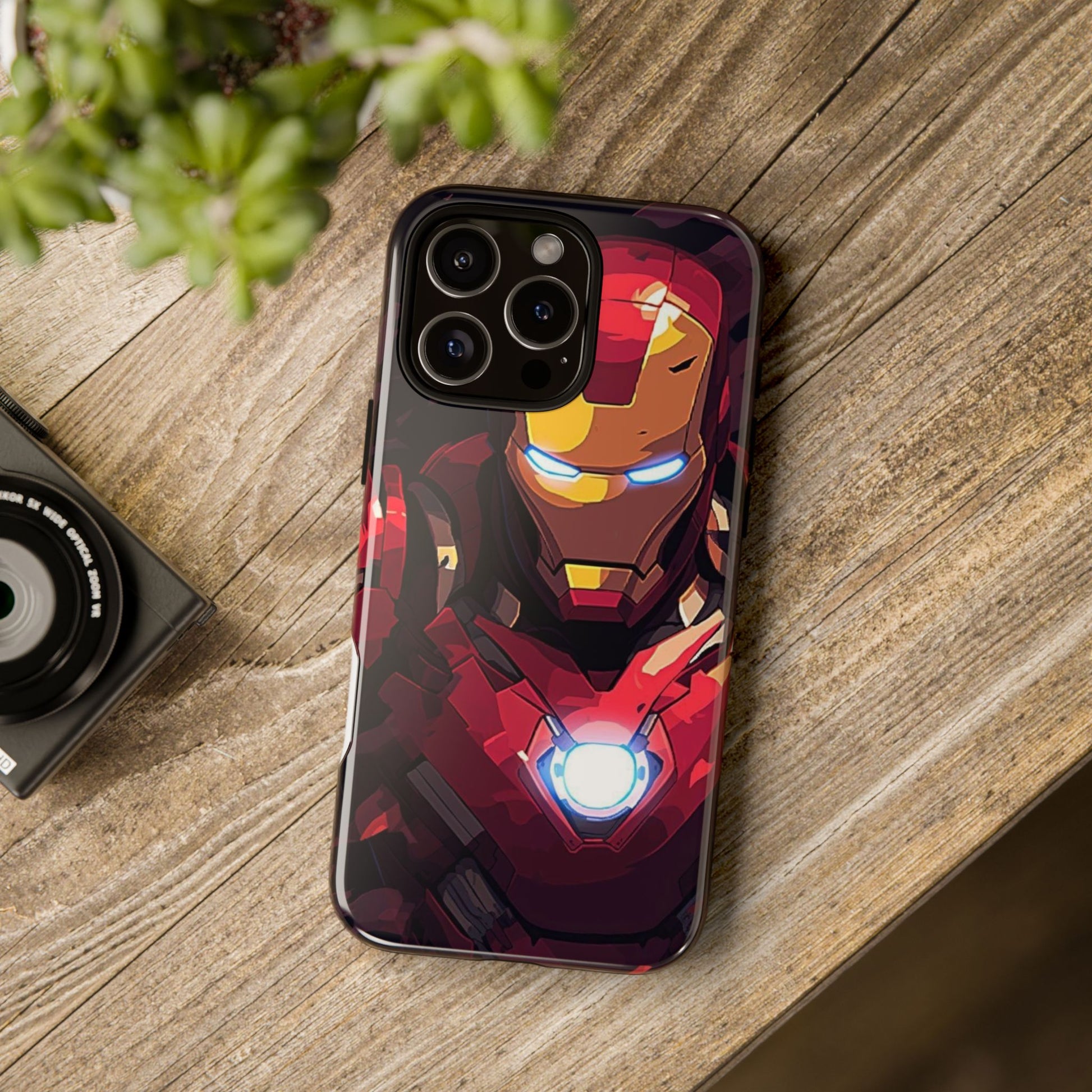 Invincible Iron Man Tough Cases for iPhones, Samsung, and Pixel